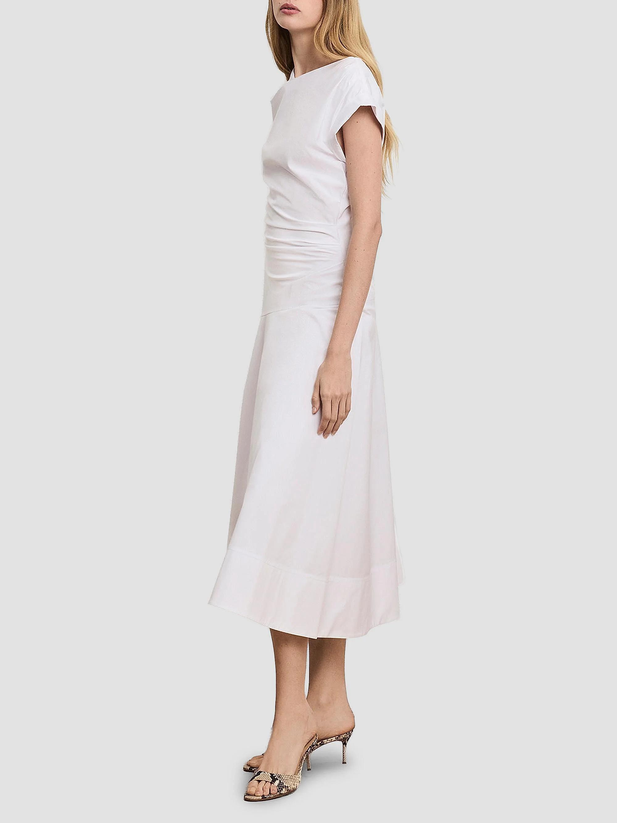 Veronica Beard Lisette Cotton-Blend Midi-Dress | Saks Fifth Avenue