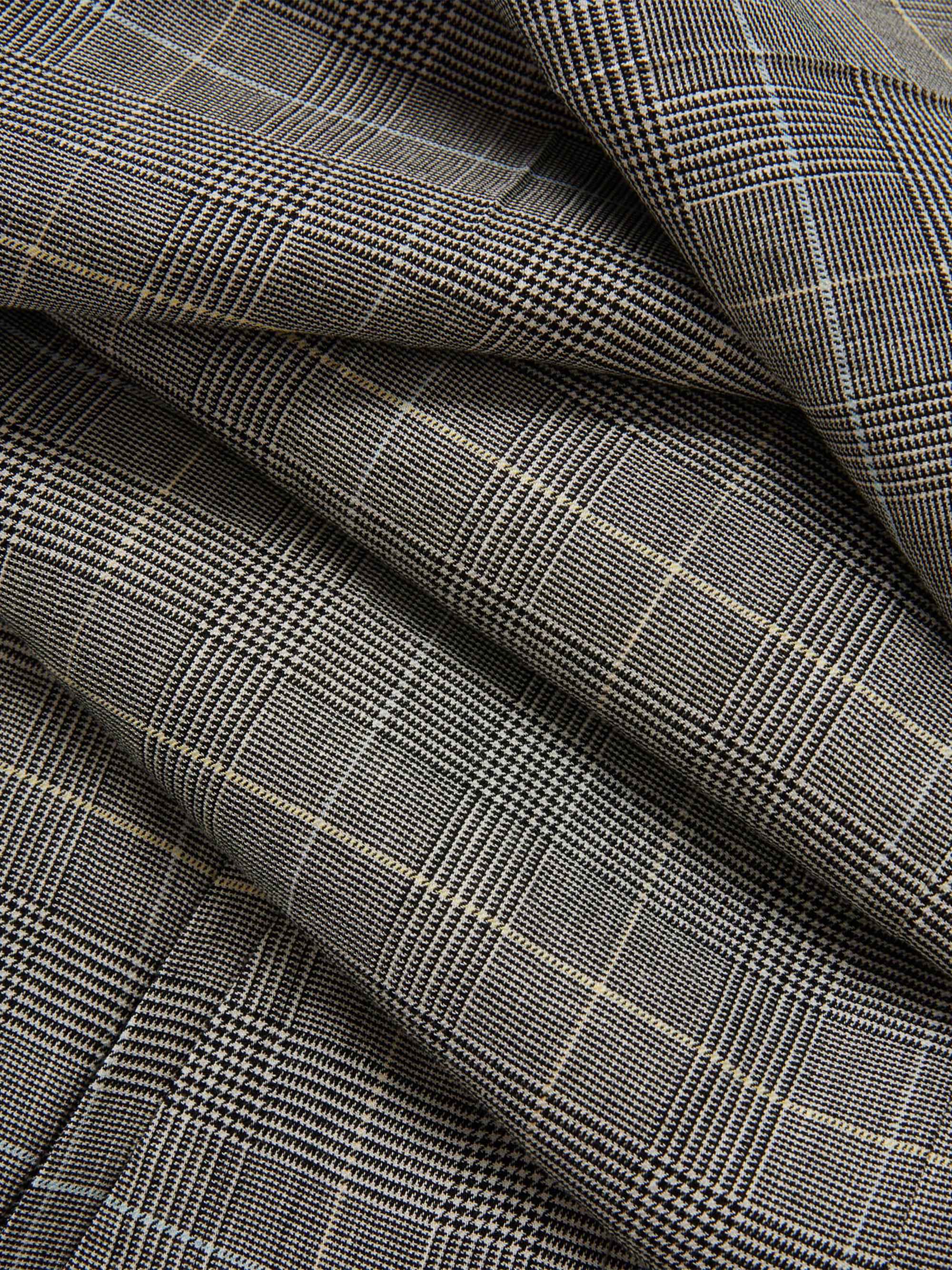 Jude Plaid Linen-Blend Pants