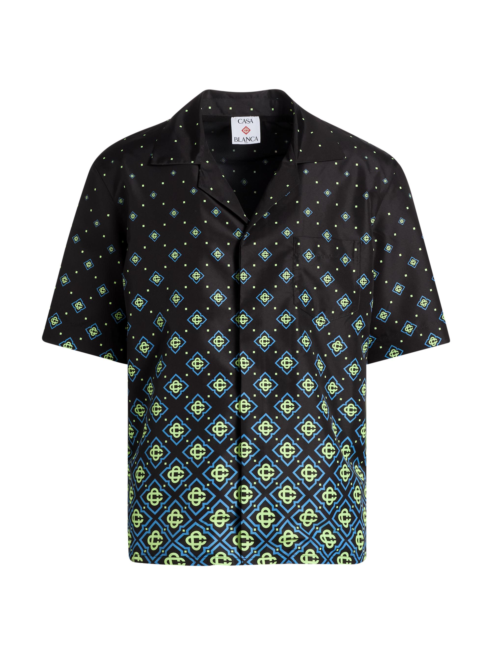 Casablanca Men's Dégradé Monogram Swim Shirt - Swim