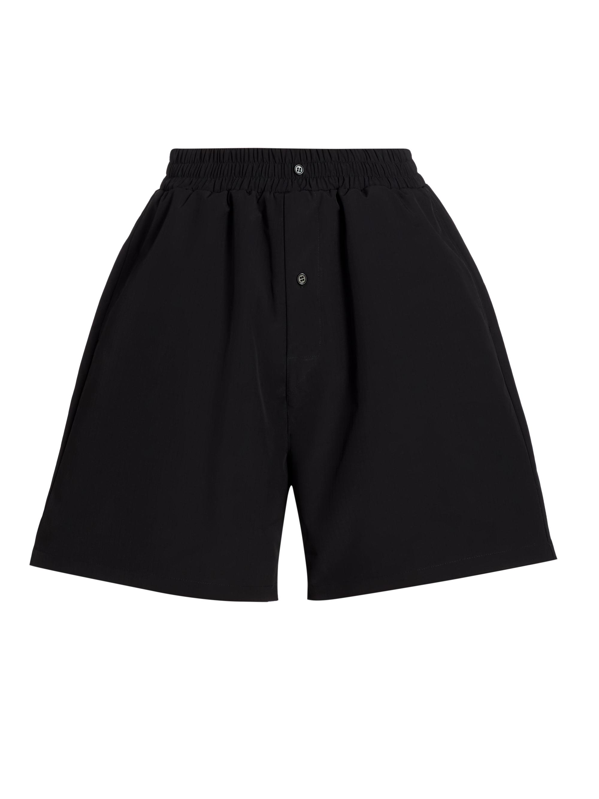 EZR Men's Ripstop Boxer Shorts - Black