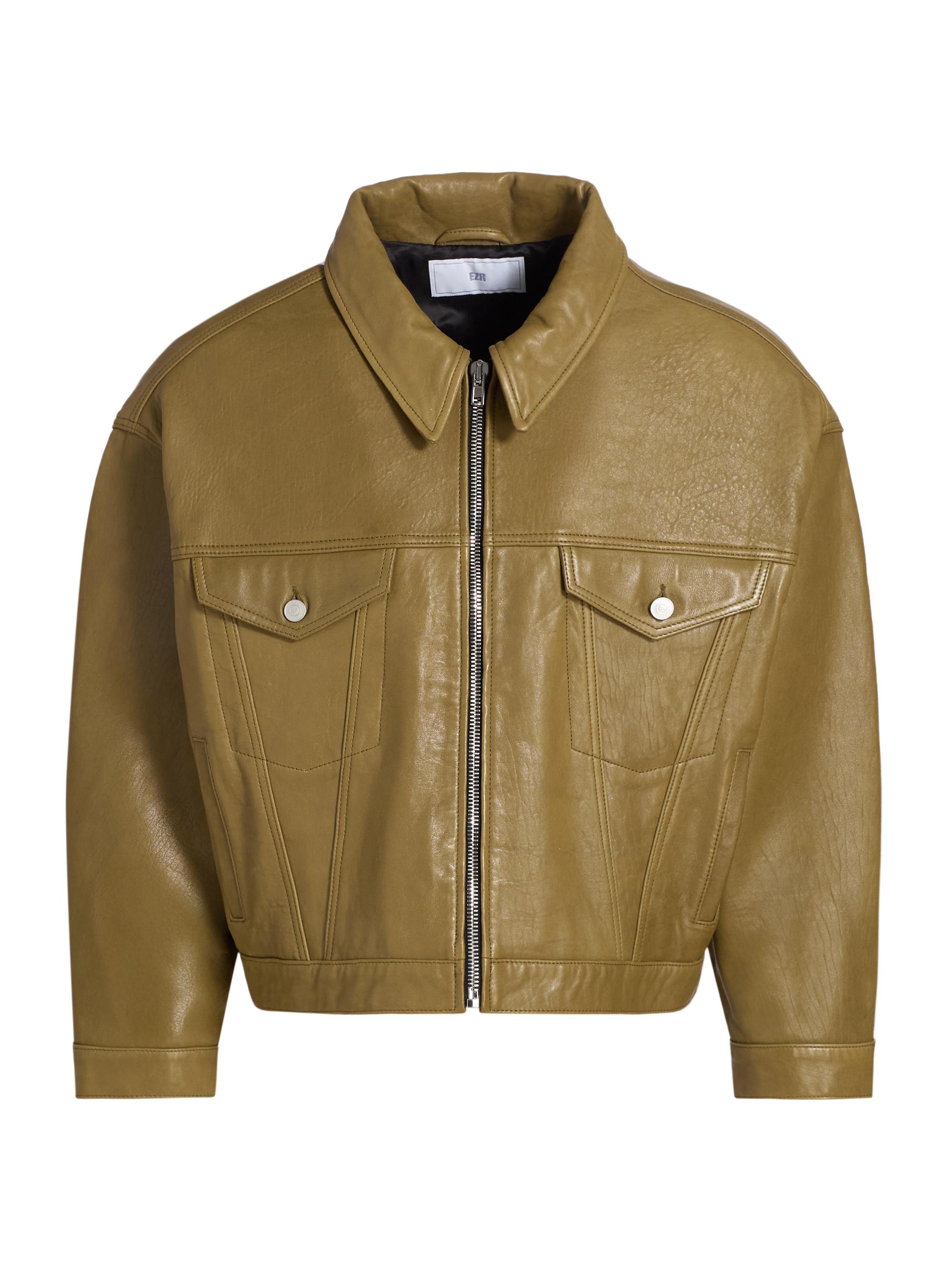 Leather Trucker Jacket