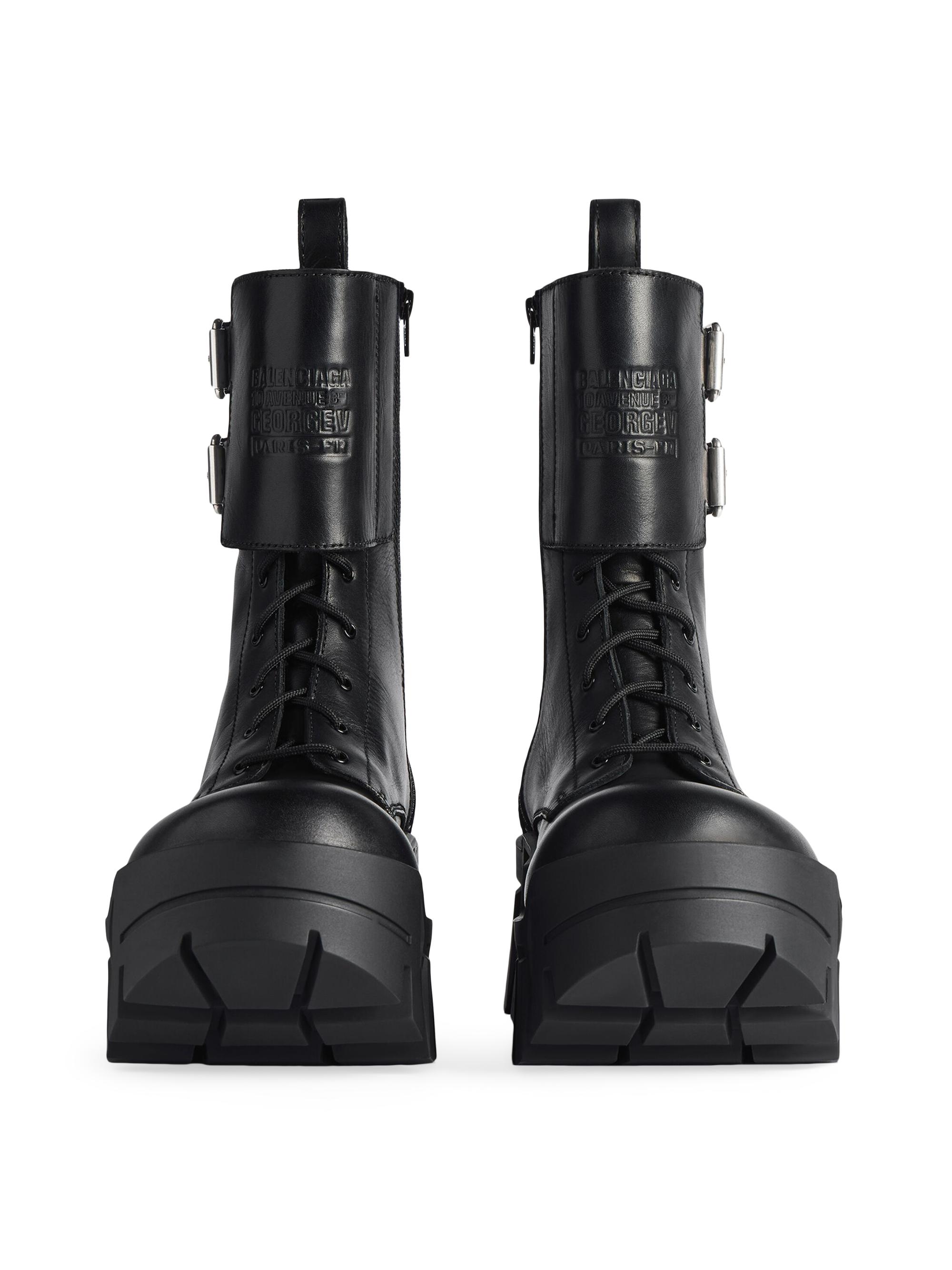 靴 balenciaga bulldozer43 Balenciaga Bulldozer Combat Lace-Up Boots | Saks Fifth Avenue