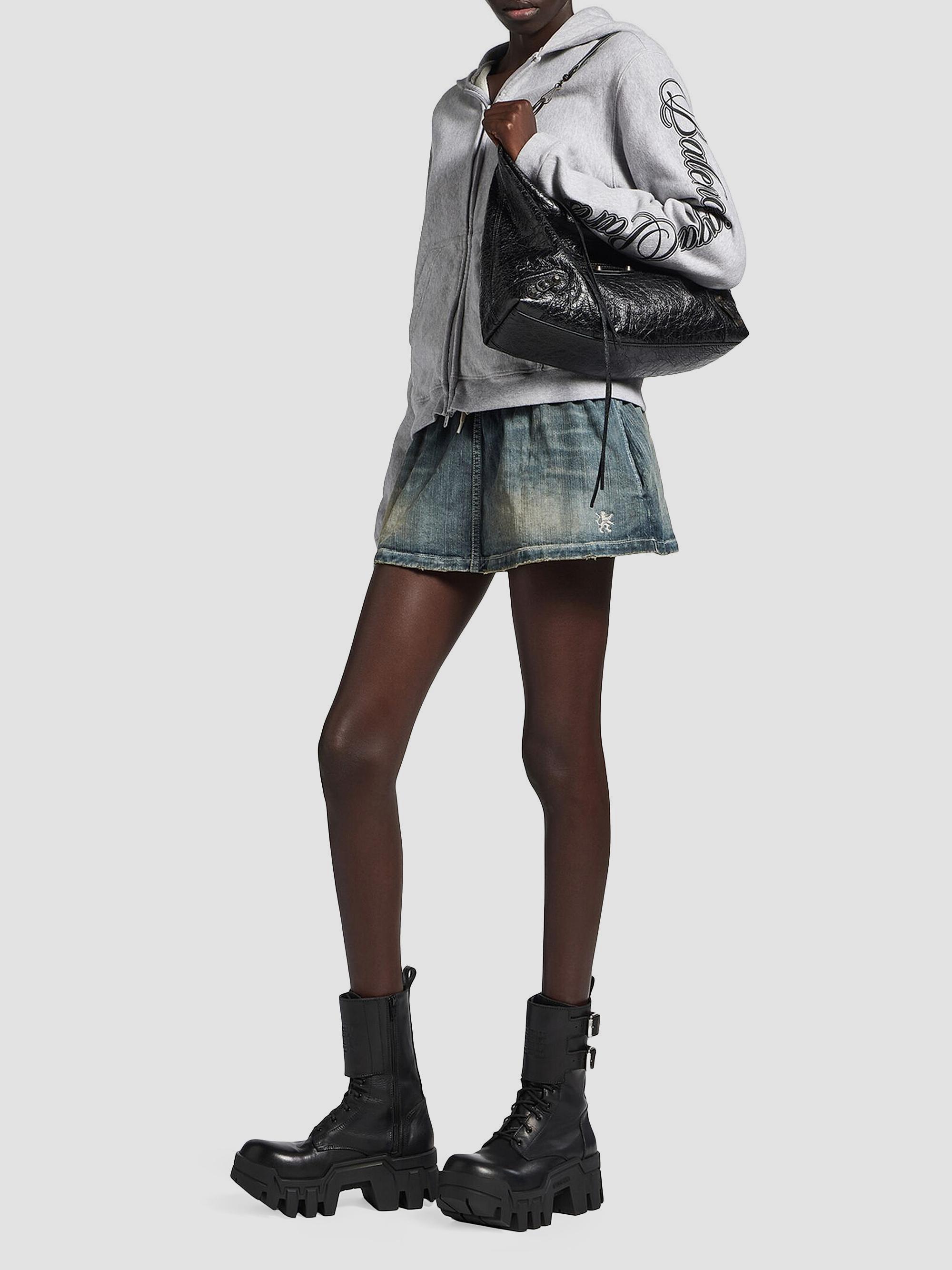 Balenciaga Bulldozer Combat Lace-Up Boots | Saks Fifth Avenue