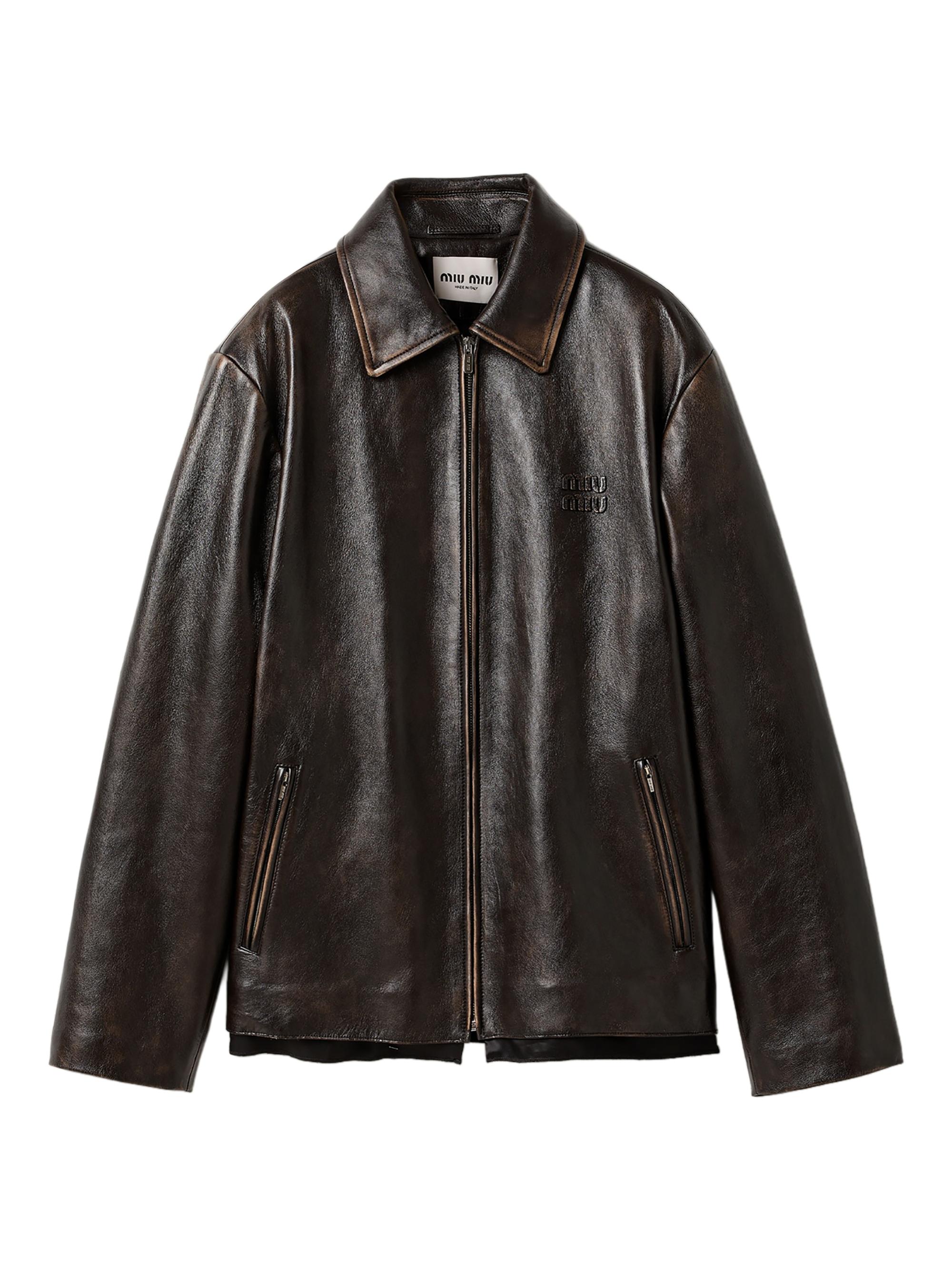 Miu Miu Suede Blouson Jacket | Saks Fifth Avenue