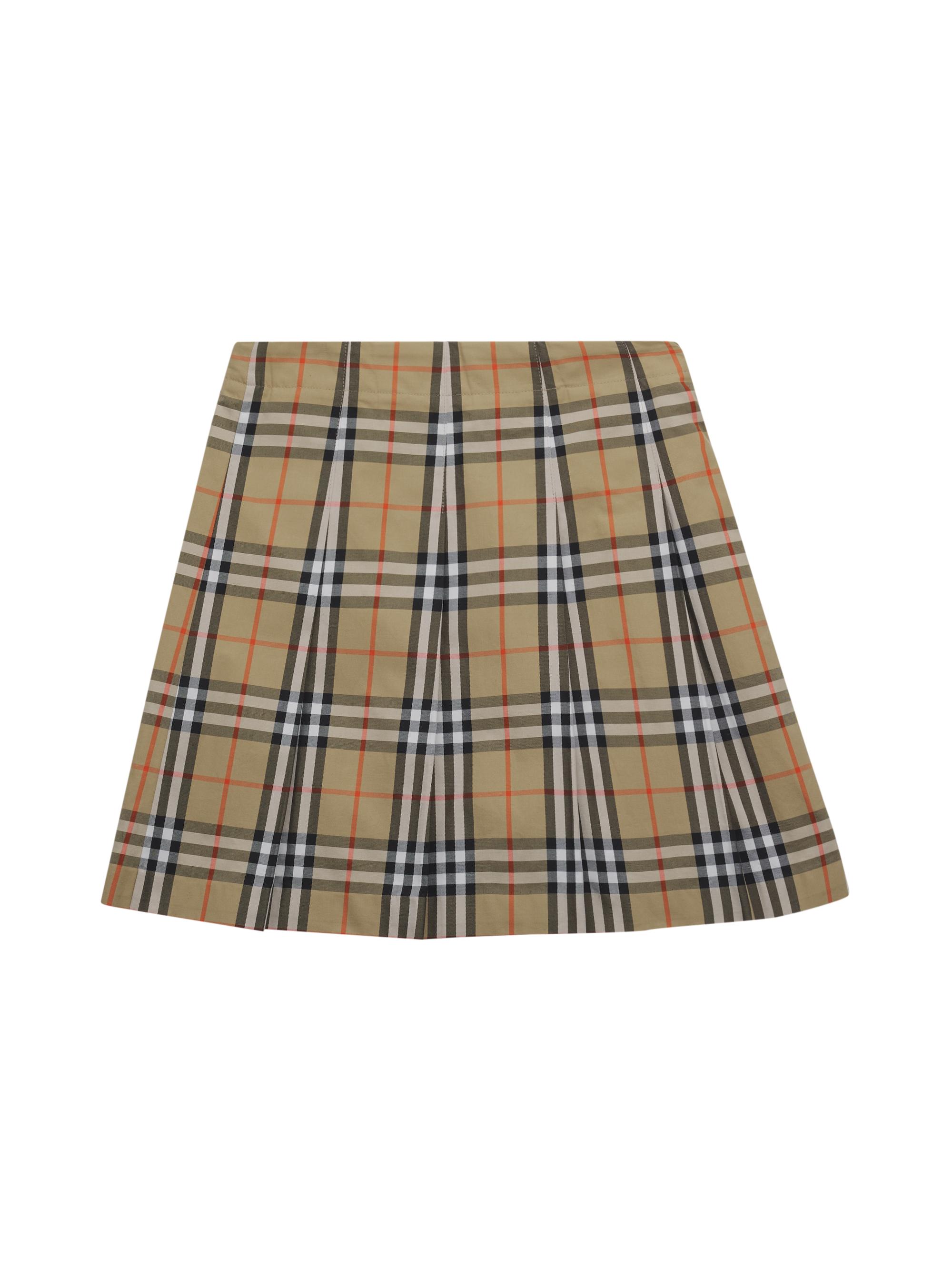 Burberry Little Girl's & Girl's Gabrielle Check Pleated Skirt - Sandipcheck
