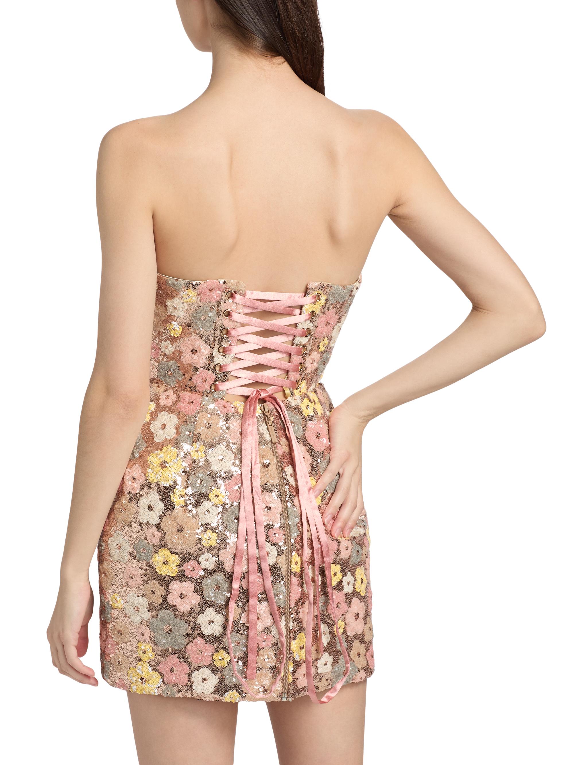 Bronx Banco Jasmine Maraya Strapless Sequined Minidress | Saks