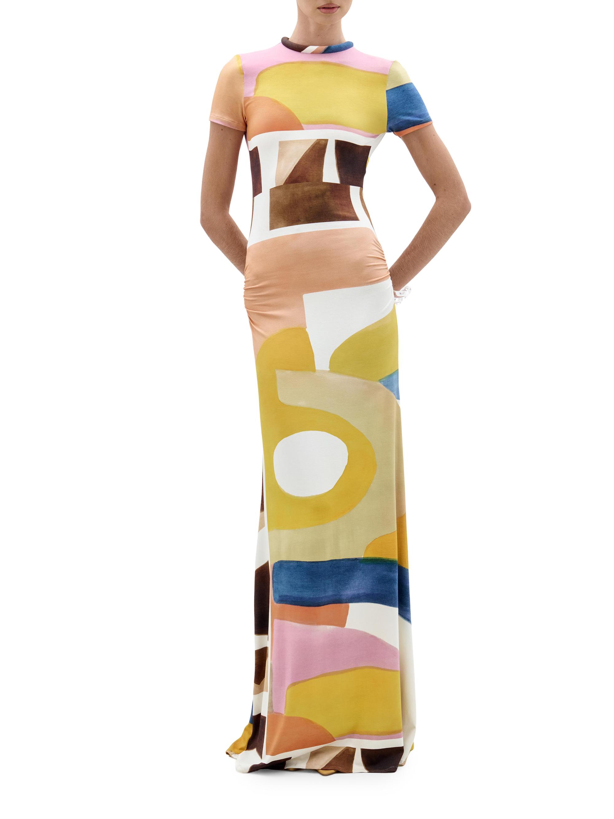 Silvia Tcherassi Women's Ikia Abstract Print Maxi Dress - Abstract Print