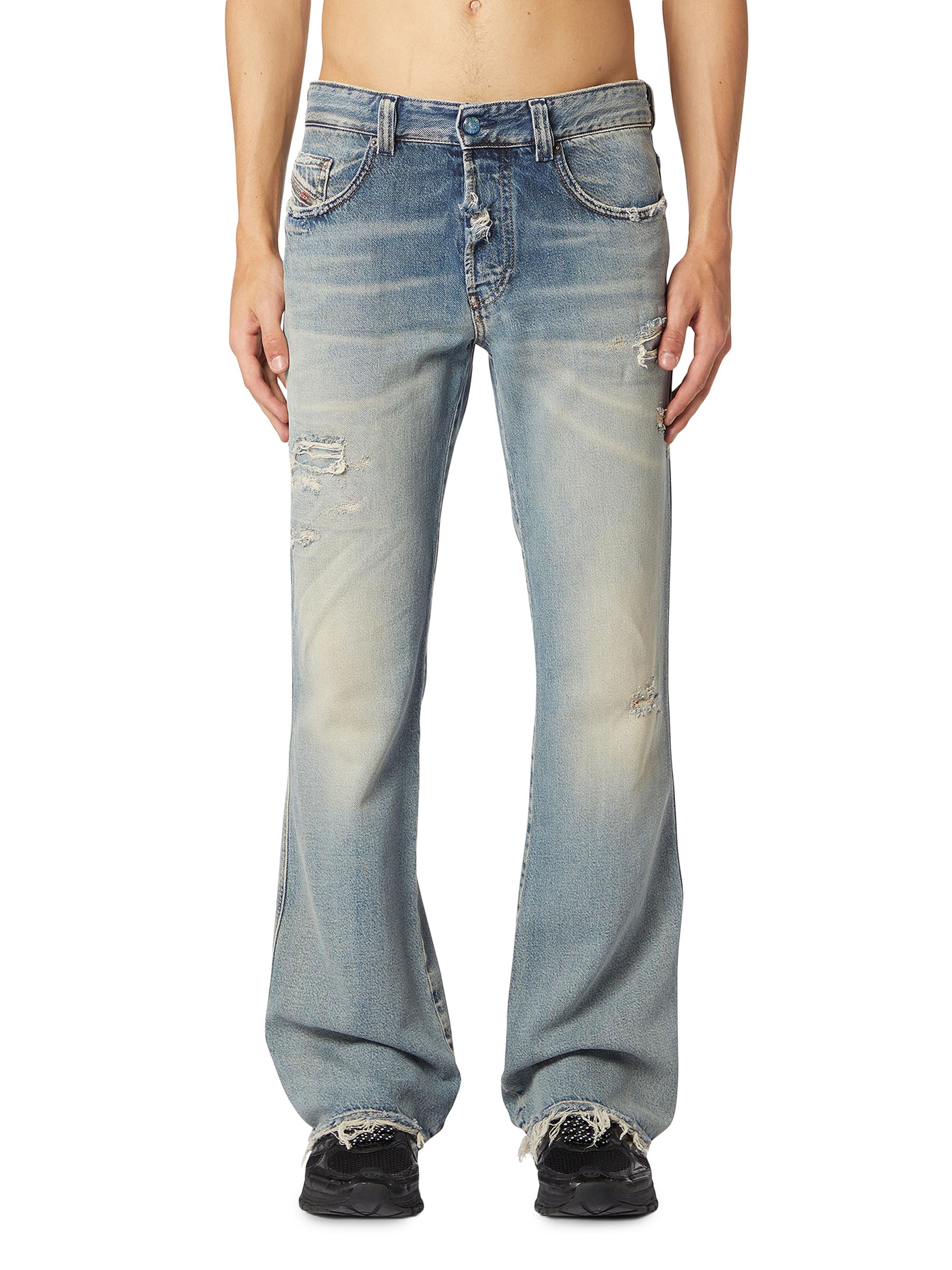 Diesel Men's 1998 D-Buck Distressed Faded Jeans - Denim