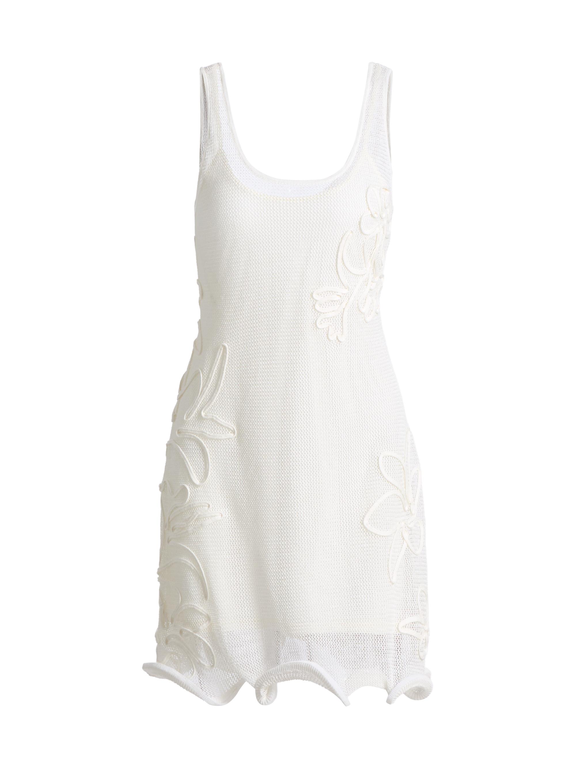 Casablanca Crochet Cut-Out Minidress | Saks Fifth Avenue