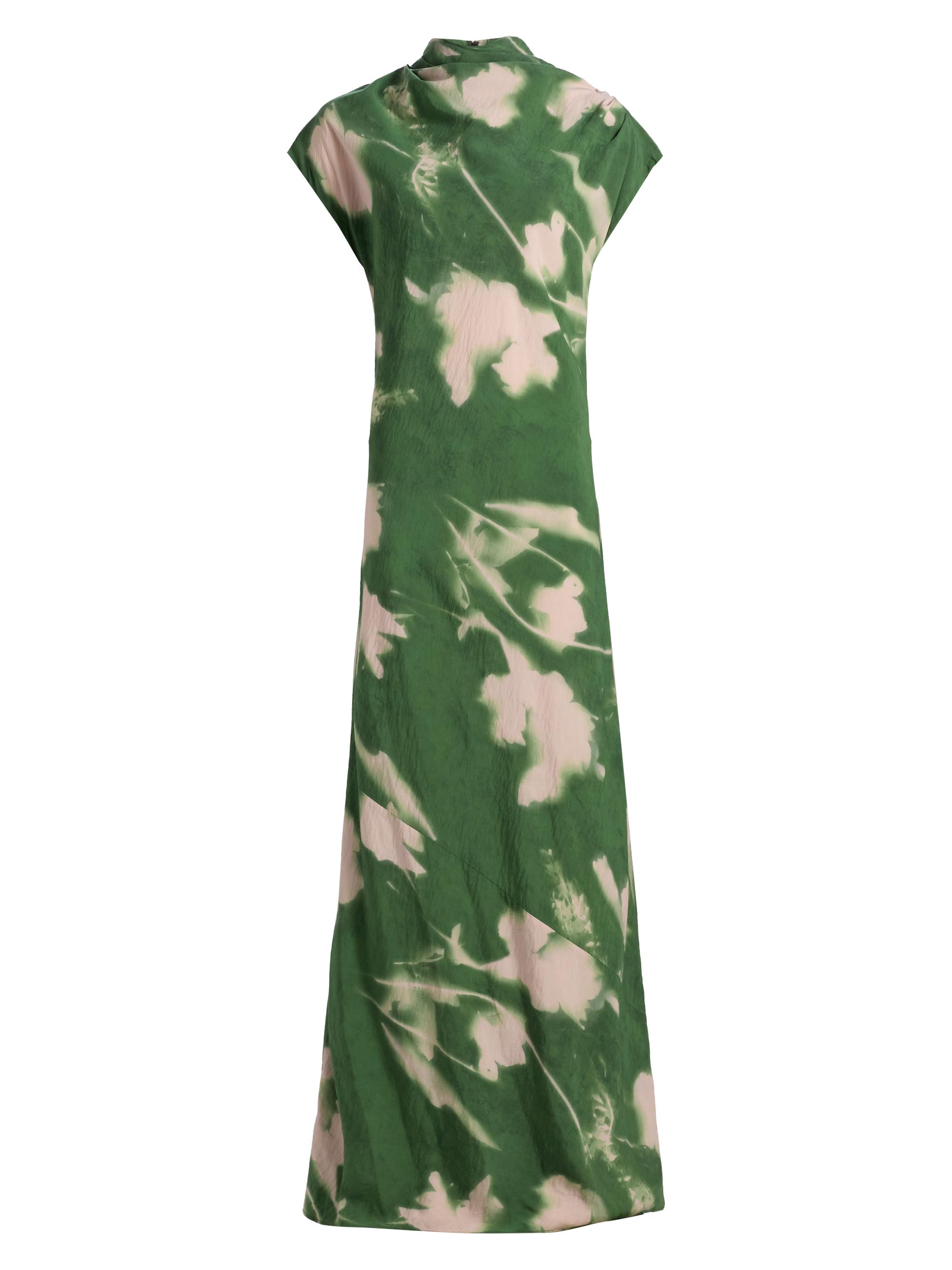 Lela Rose Women's Abstract Floral Crepe A-Line Gown - Cactus