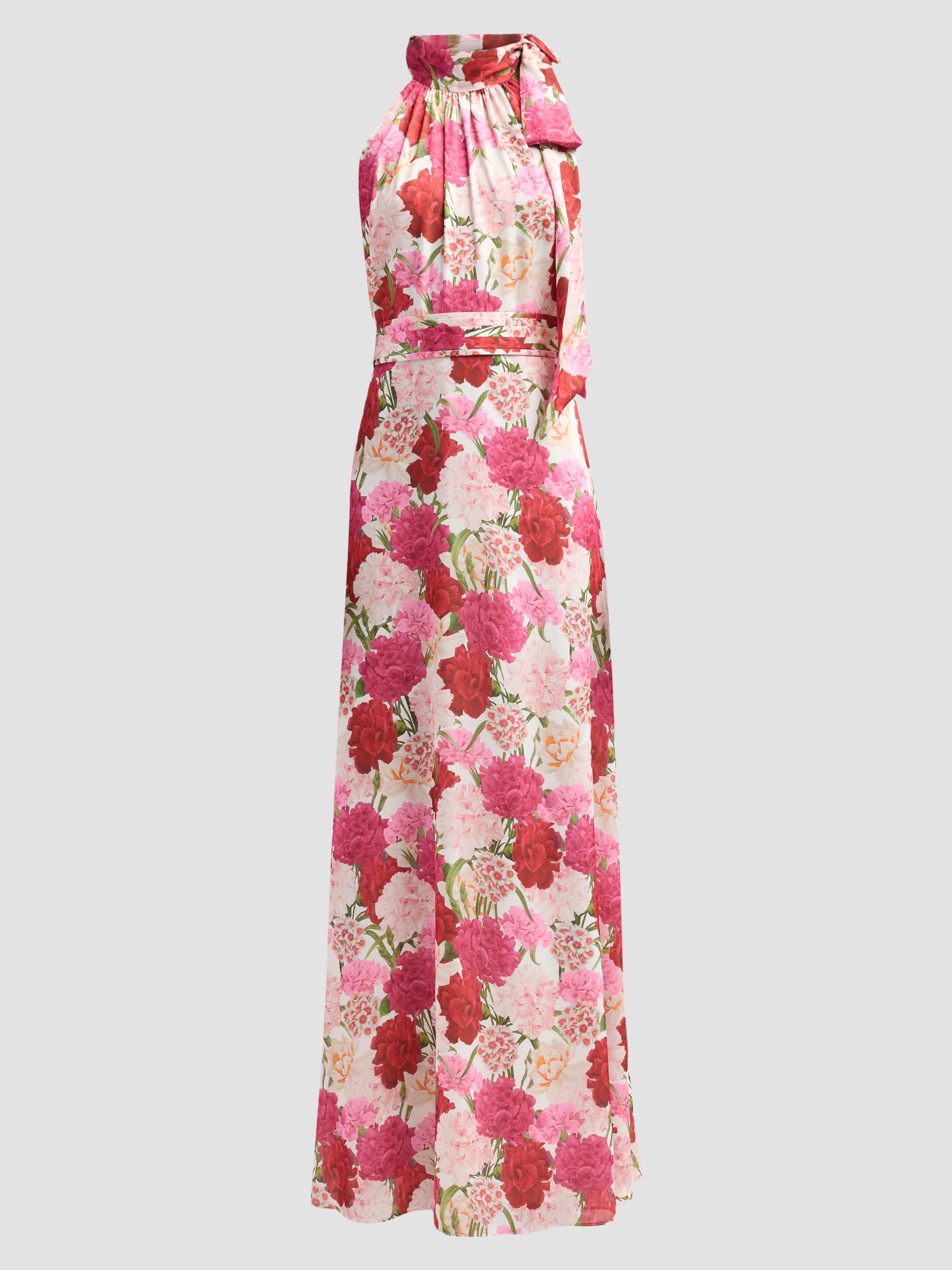 SACHIN BABI Women's Diana Floral Crinkle Georgette Tieneck Gown - Campo Di Fiore | Thumbnail 6