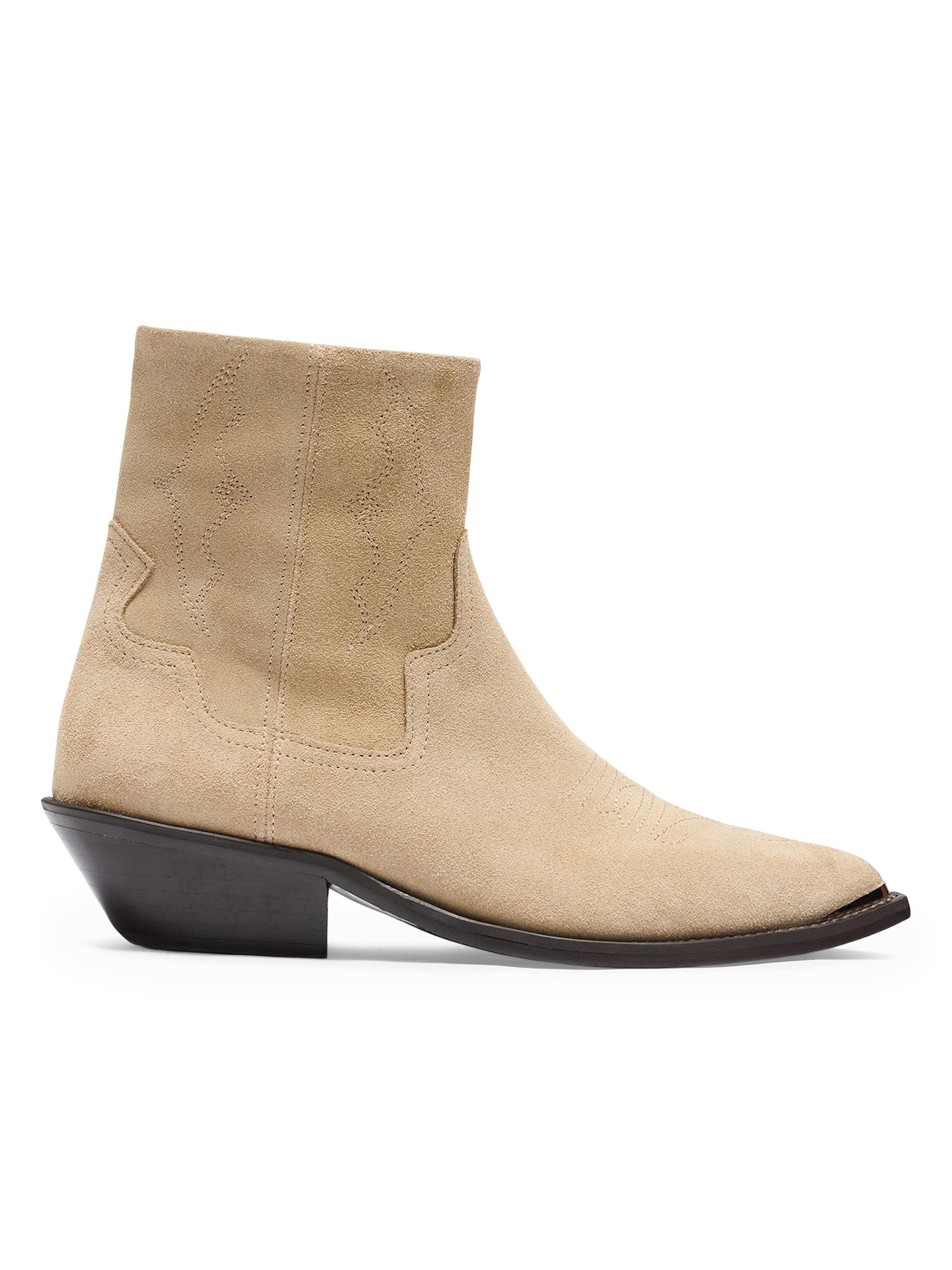 Represent Men's Michael Western Suede Boots - Brown