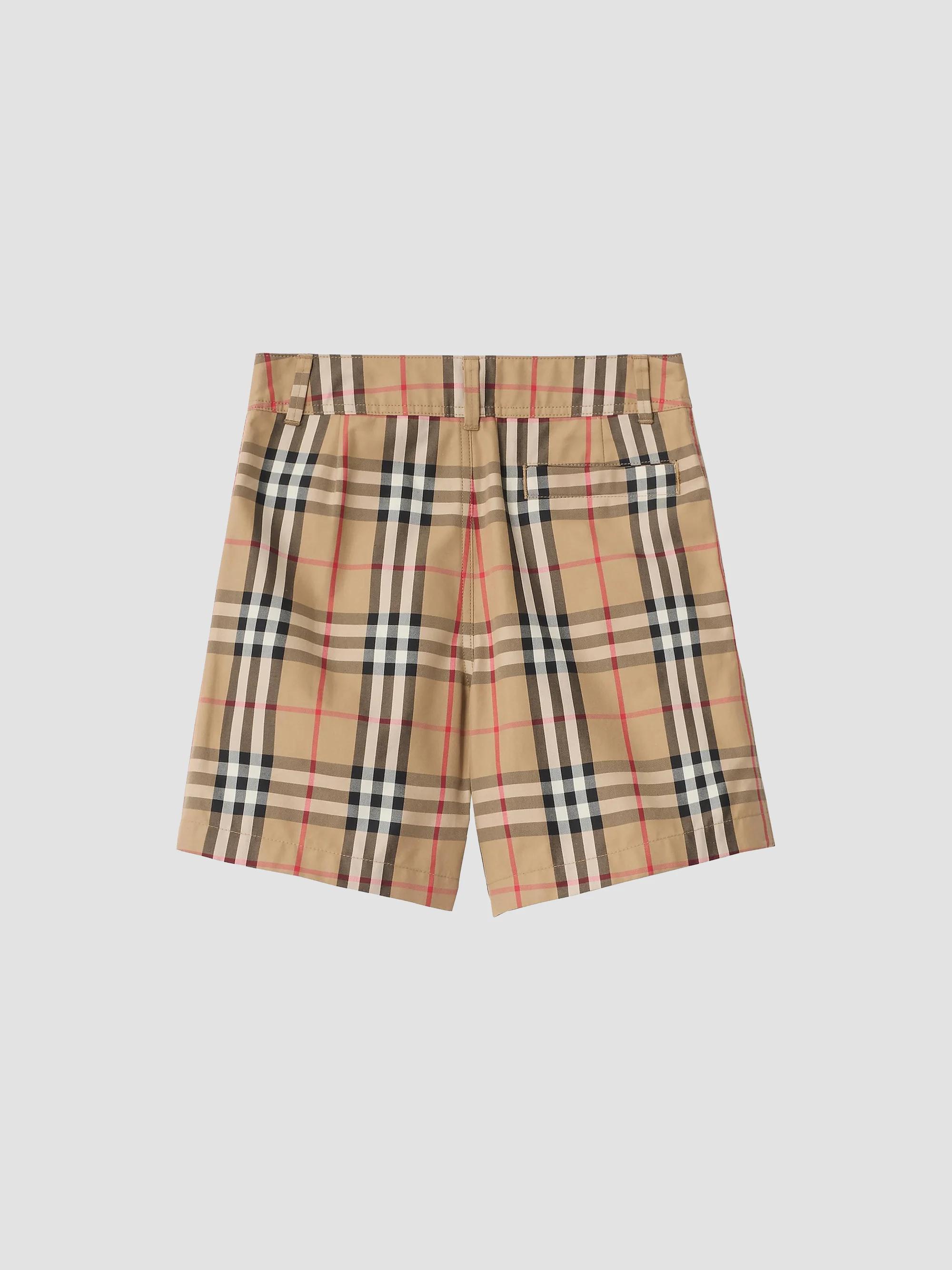 Burberry children ハーフパンツ キュロット 8Y 128cm Burberry Baby Boy's, Little Boy's & Boy's Check Oxford Shorts