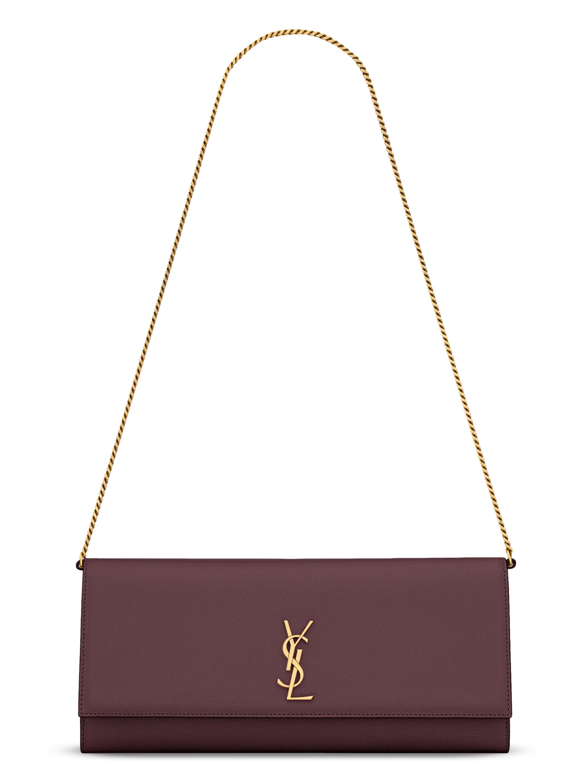 Cassandre Chain Pouch in Shiny Leather