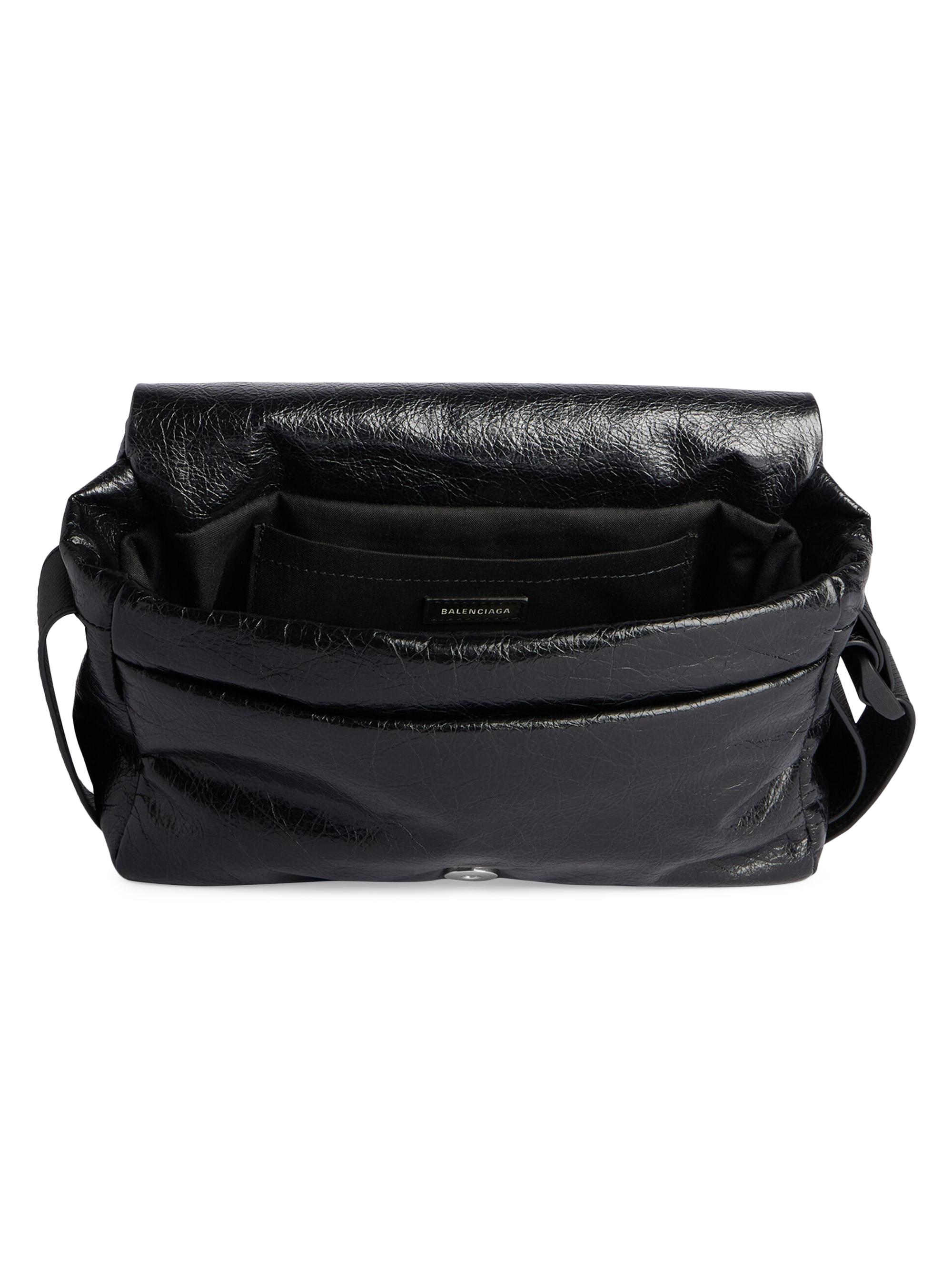 Balenciaga Monaco Flap Messenger Bag | Saks Fifth Avenue