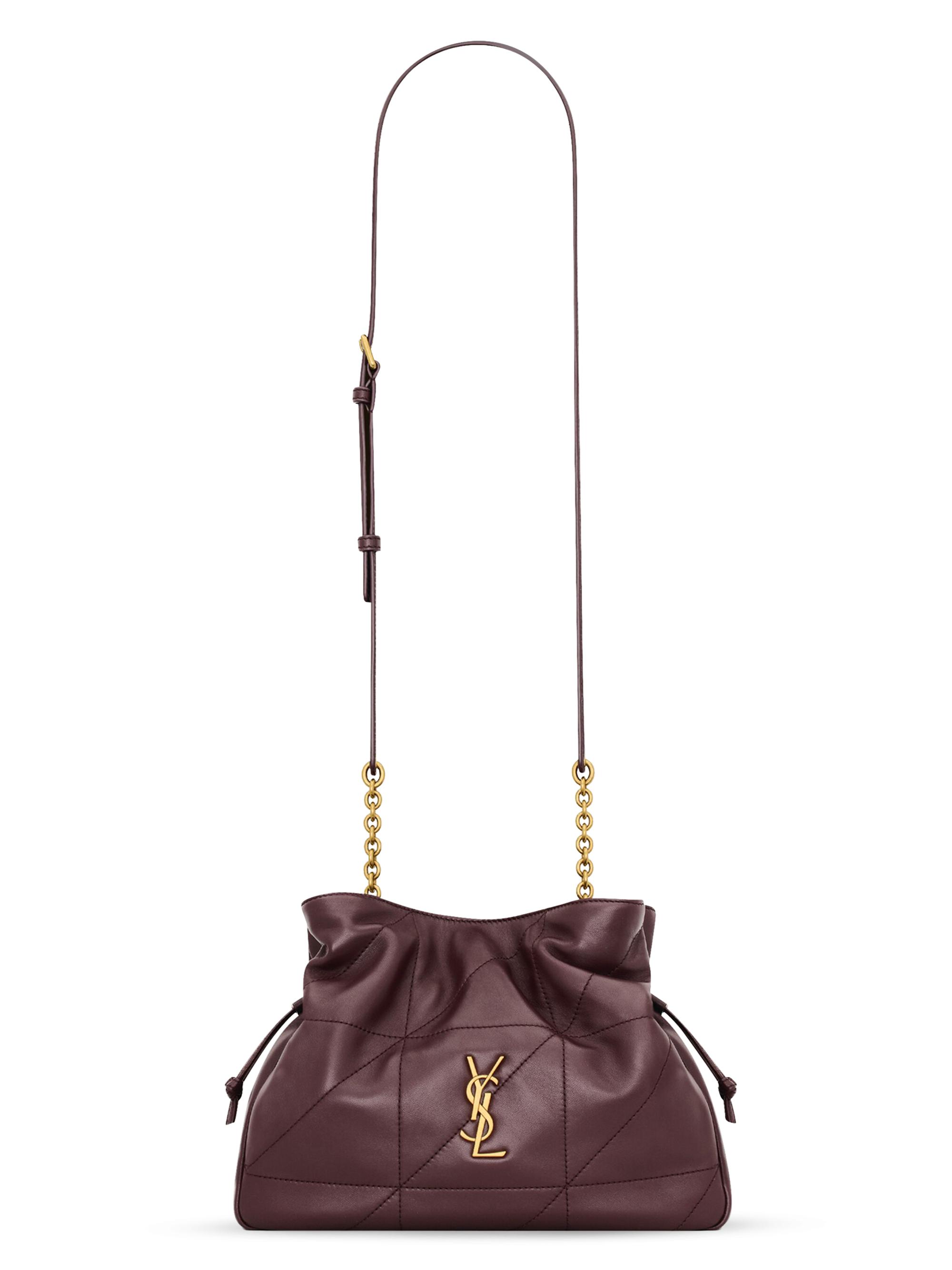 Saint Laurent Gaby Zipped Pouch in Quilted Lambskin | Saks Fifth