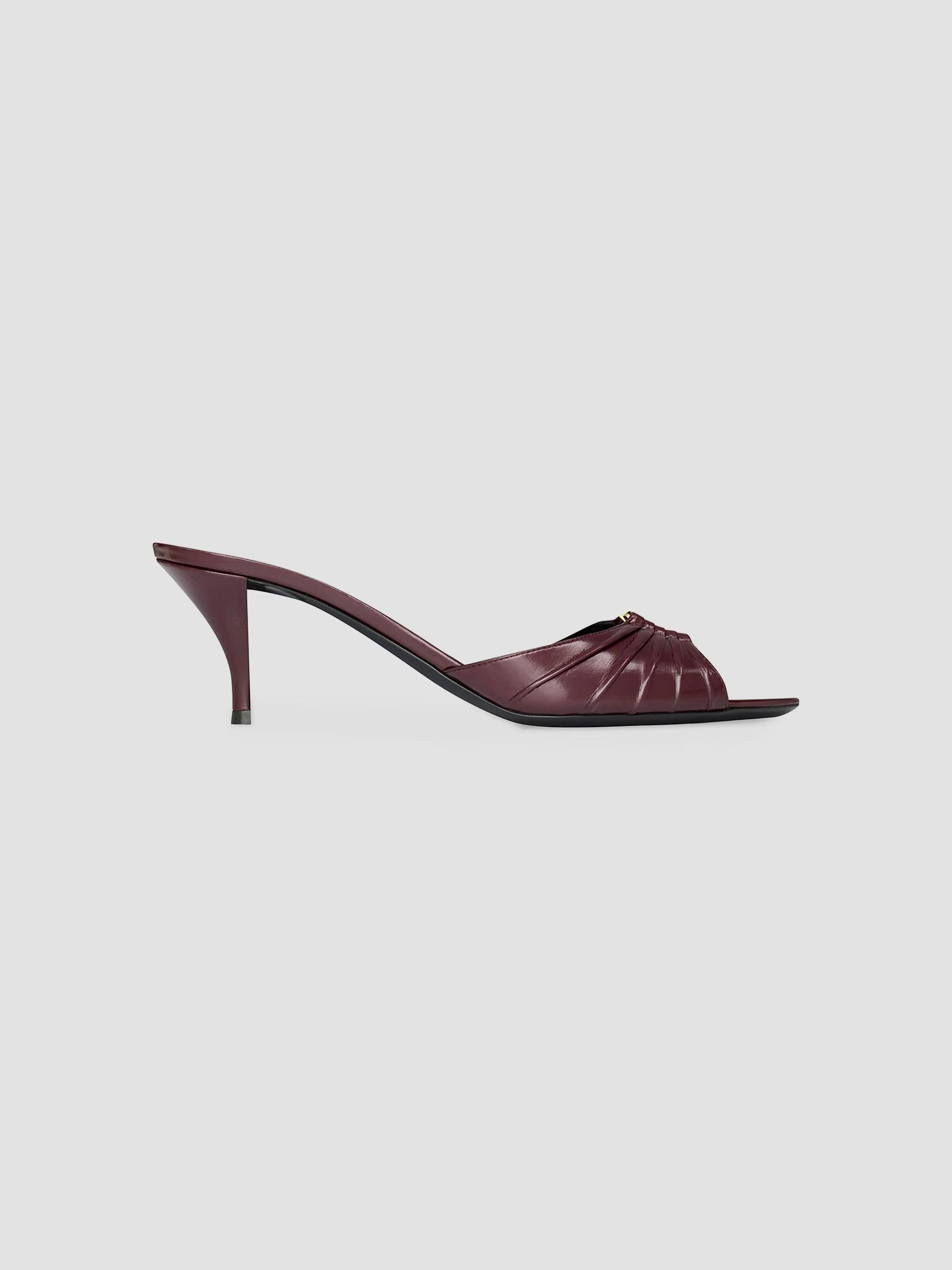 Babylone Mules in Smooth Leather