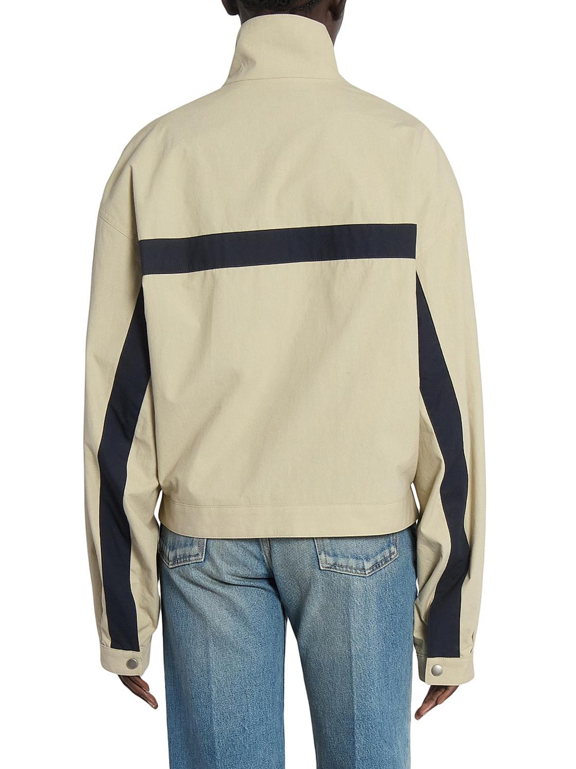 Saint Laurent Saint Laurent Jacket in Cotton Canvas | Saks Fifth