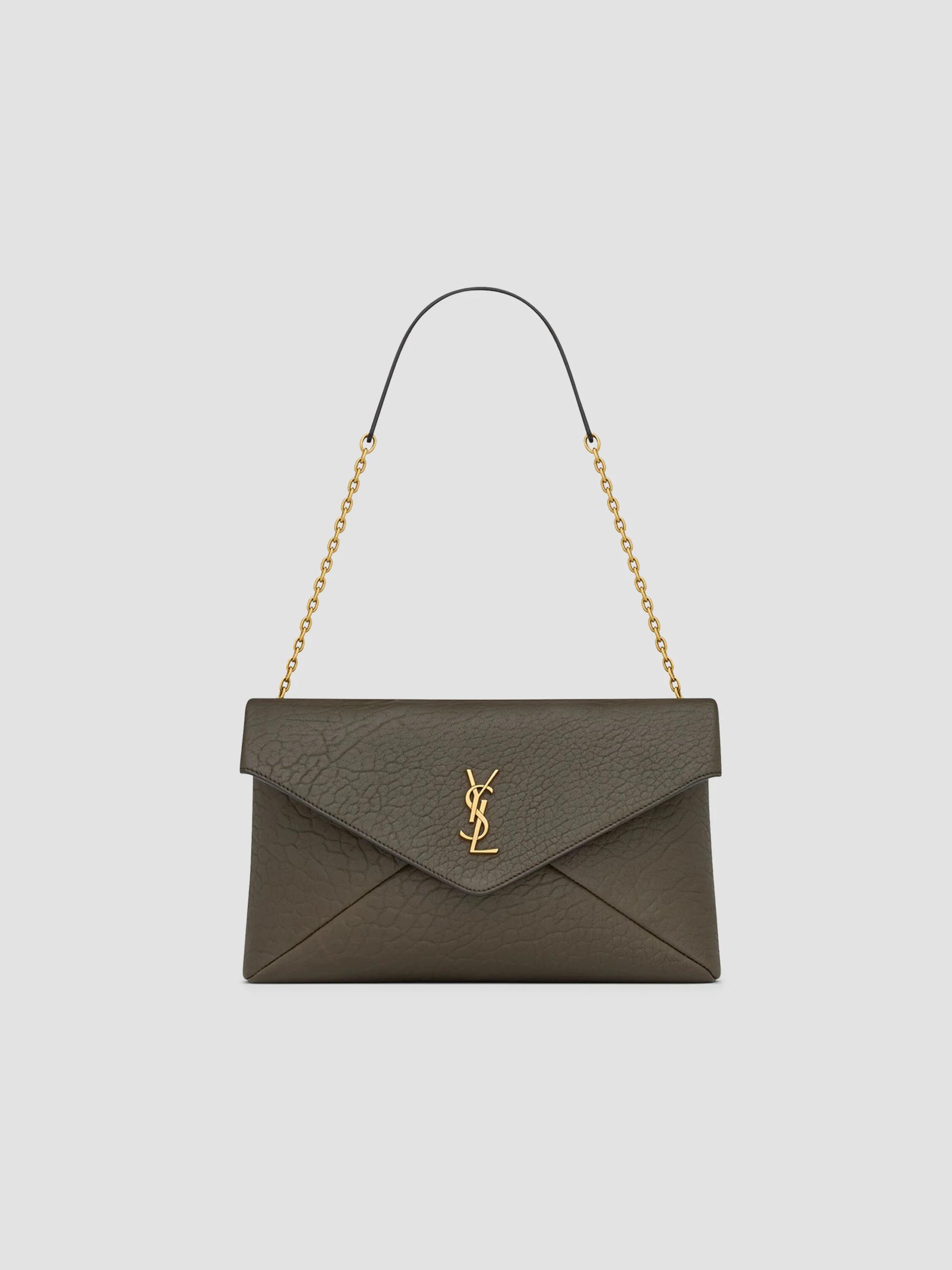 Saint Laurent Cassandre Chain Pouch in Lambskin | Saks Fifth Avenue