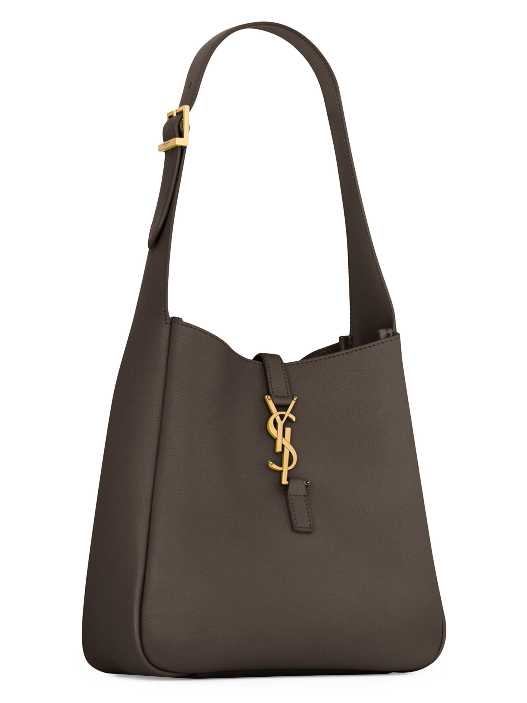 Saint Laurent Le 5 À 7 Supple Small Shoulder Bag in Grained