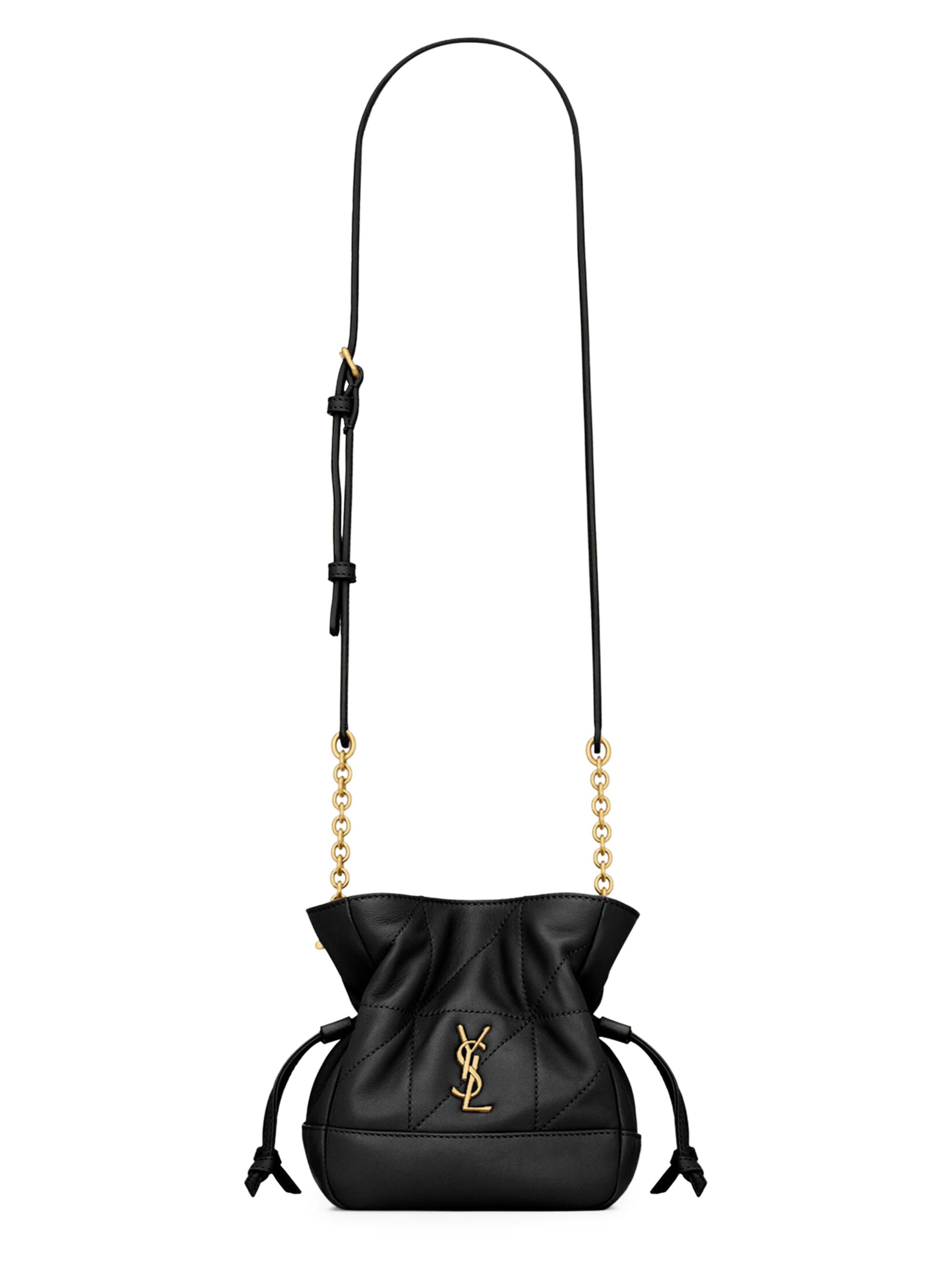 Saint Laurent Jamie Mini Shoulder Pouch in Lambskin | Saks Fifth