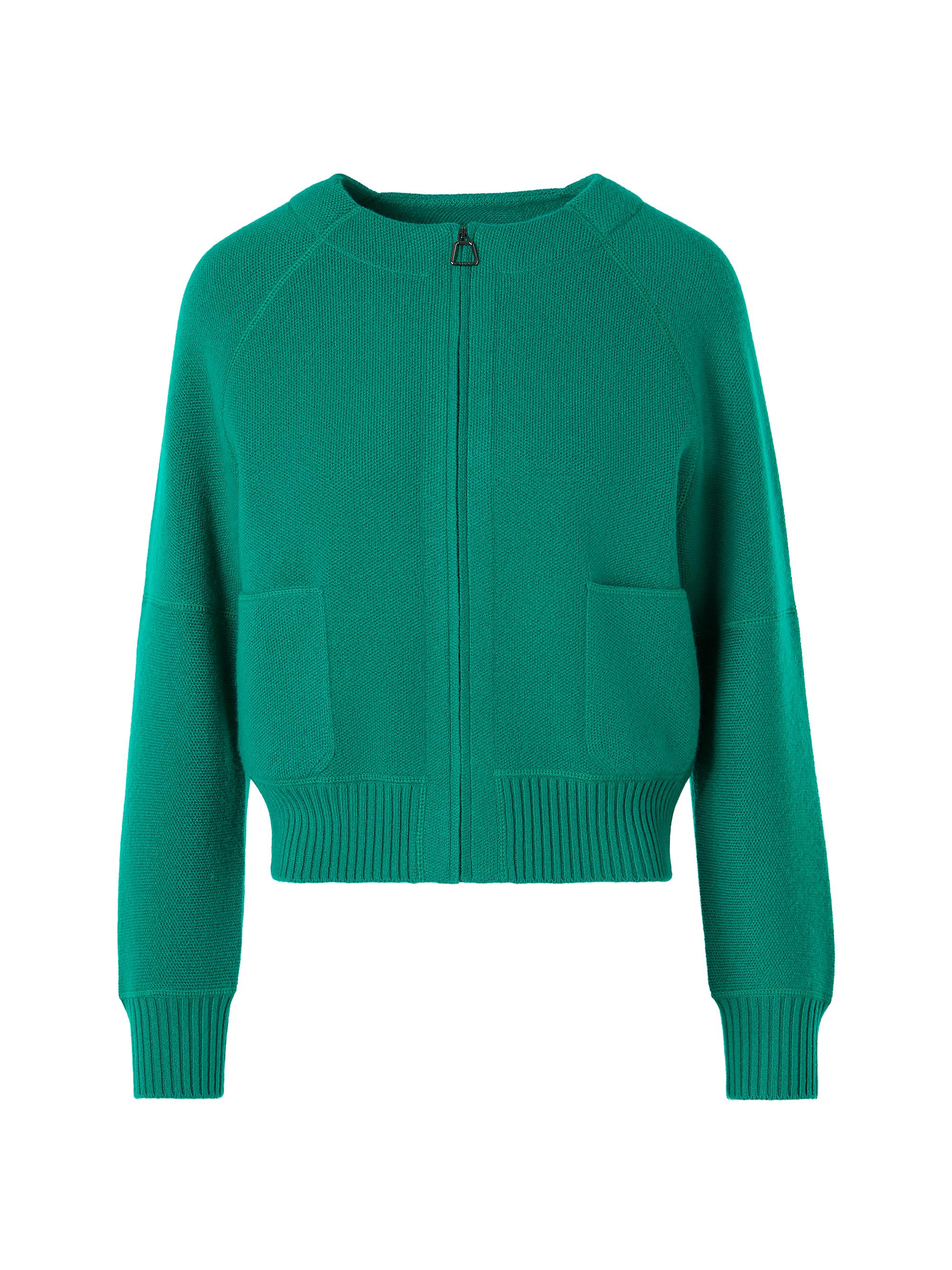 Akris Cashmere Piqué Zip Cardigan | Saks Fifth Avenue