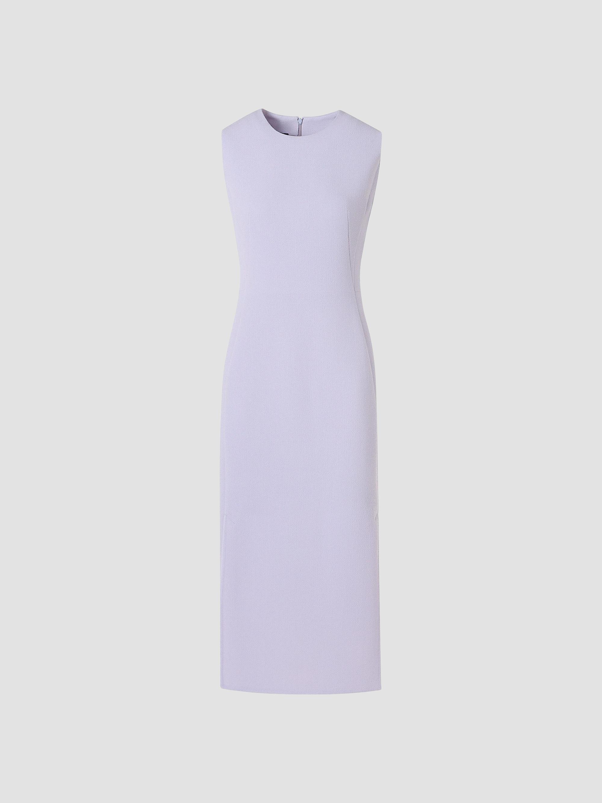 Akris Women's Wool Crepe Sheath Midi Dress - Malva