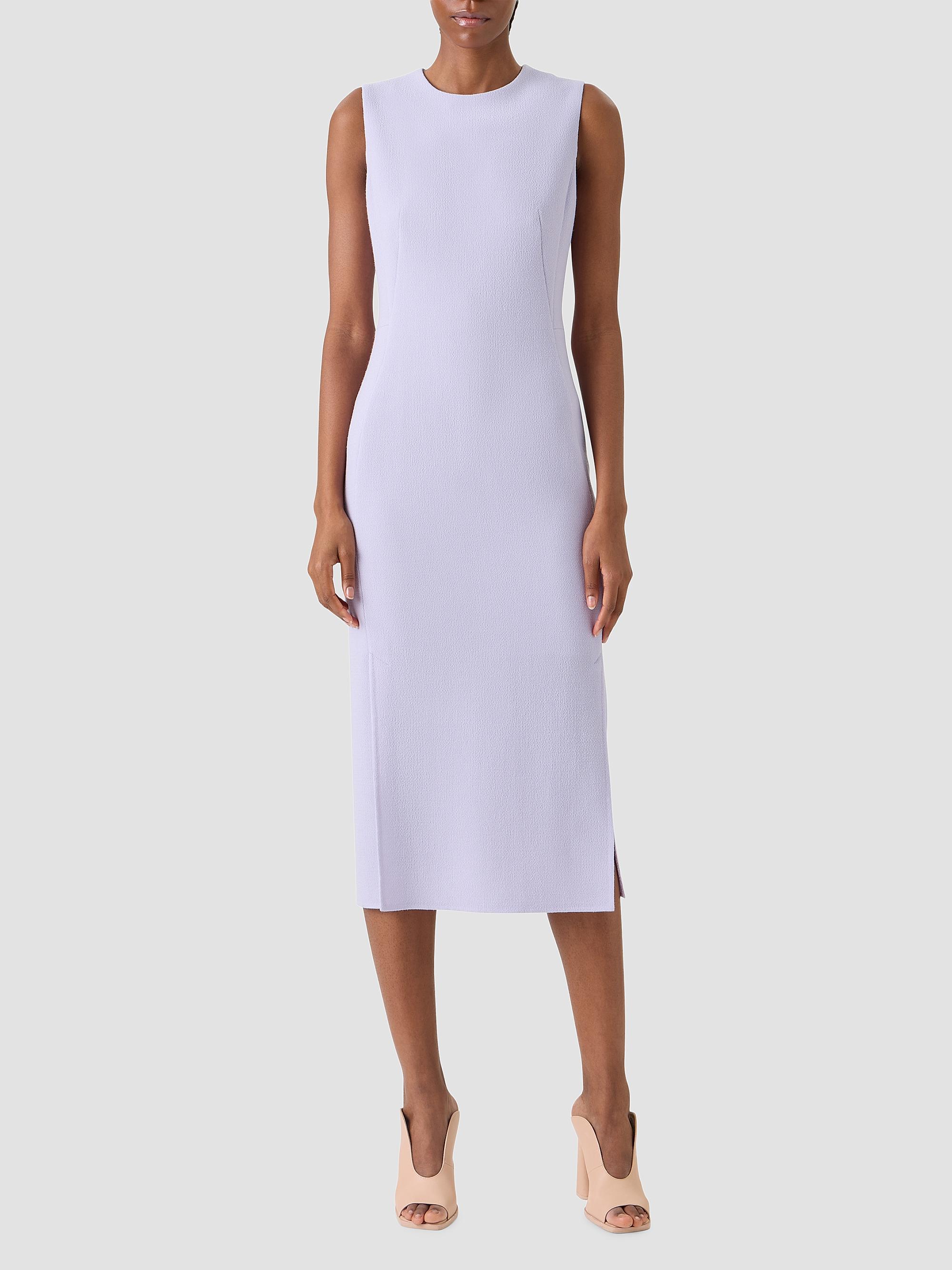 Akris Women's Wool Crepe Sheath Midi Dress - Malva | Thumbnail 2