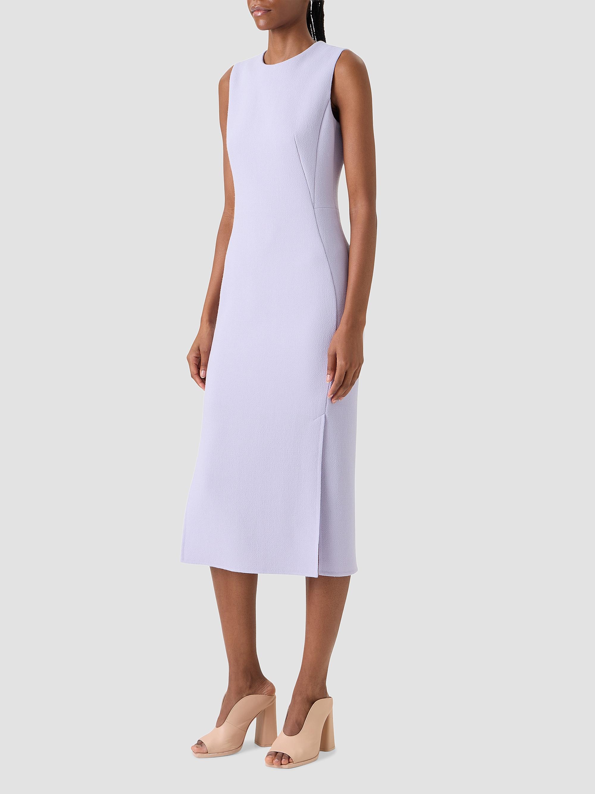 Akris Women's Wool Crepe Sheath Midi Dress - Malva | Thumbnail 5