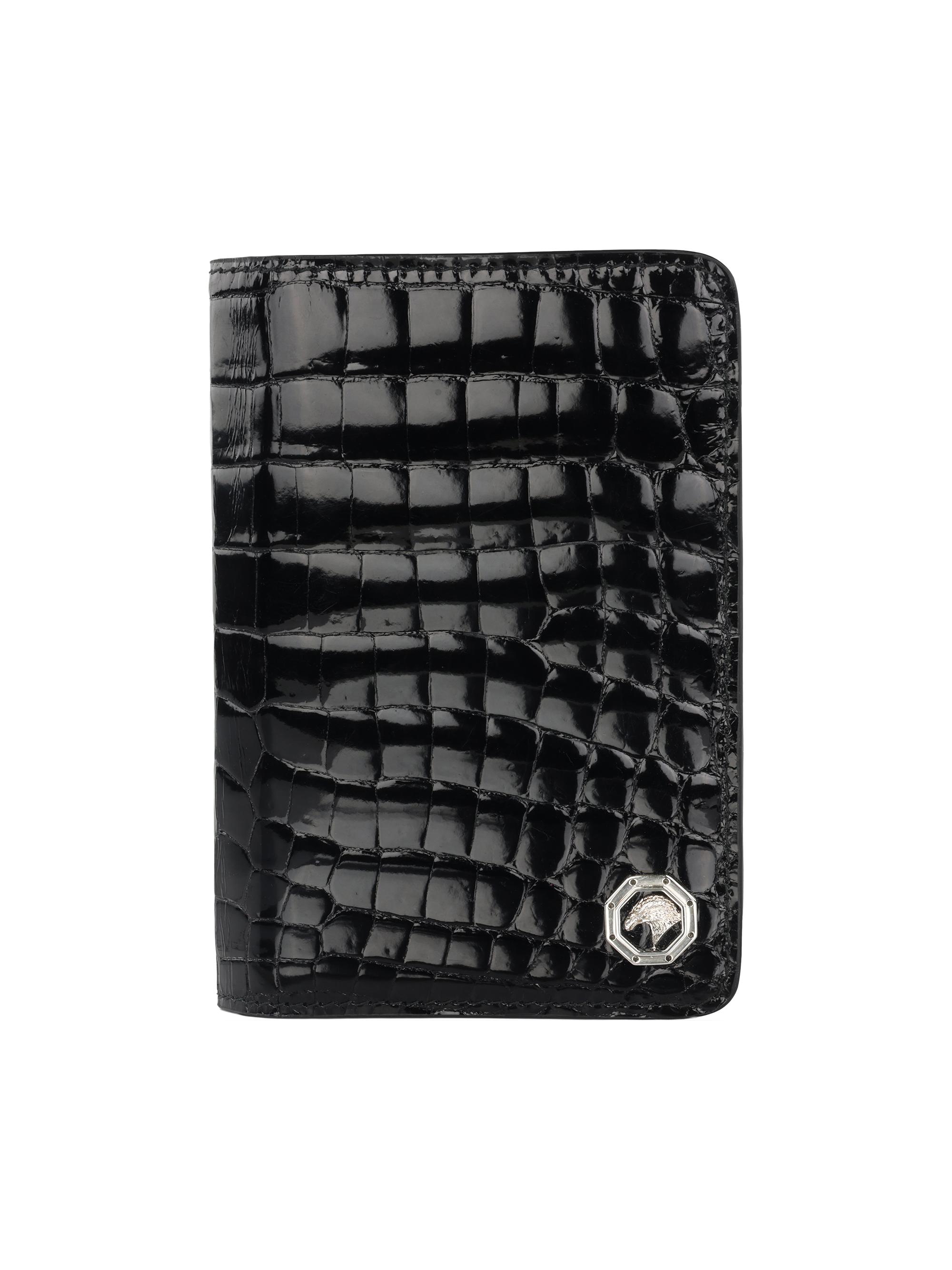 Stefano Ricci Men's Passport Holder - Black