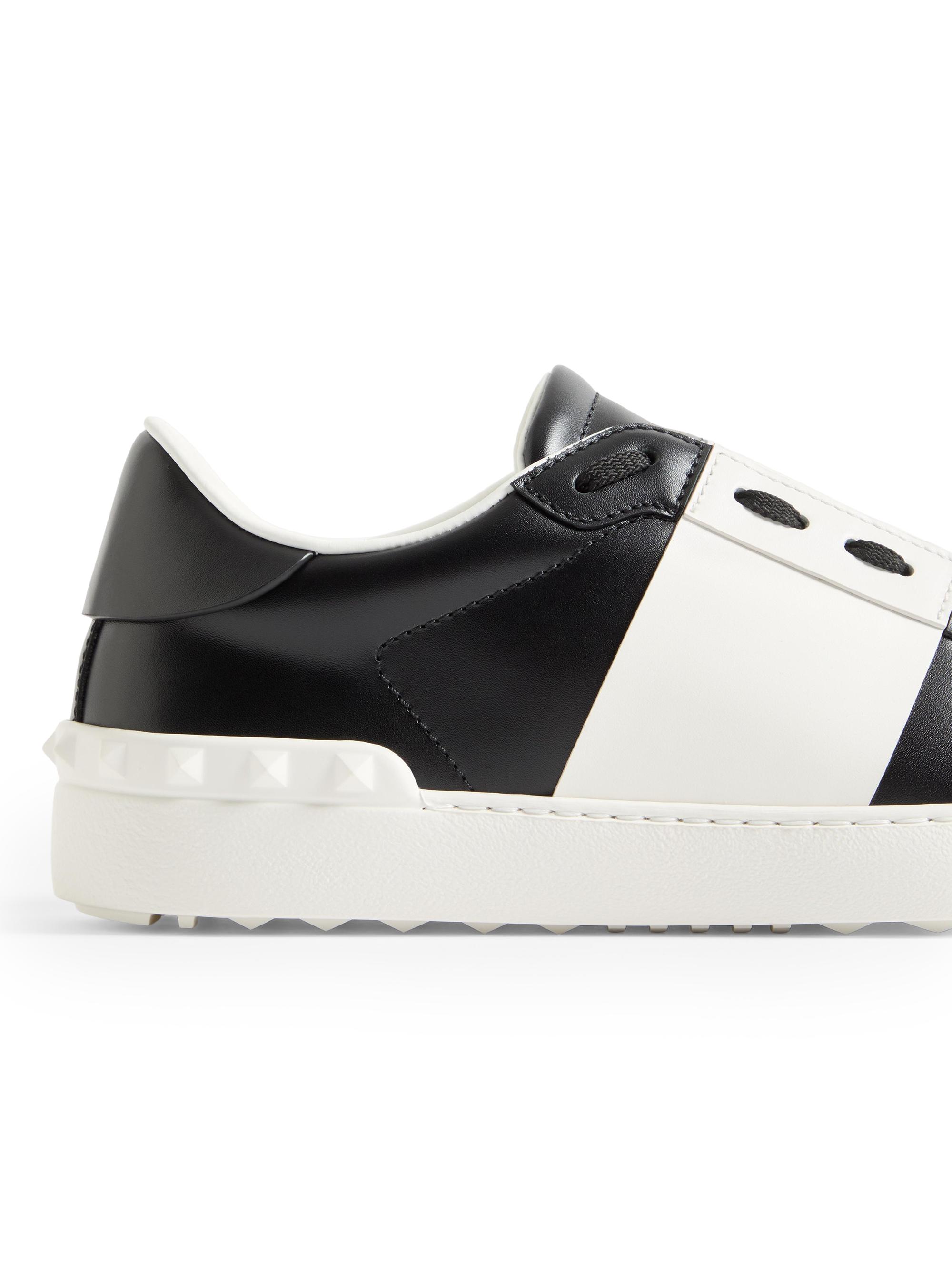 Valentino Garavani Calfskin Open Sneaker | Saks Fifth Avenue