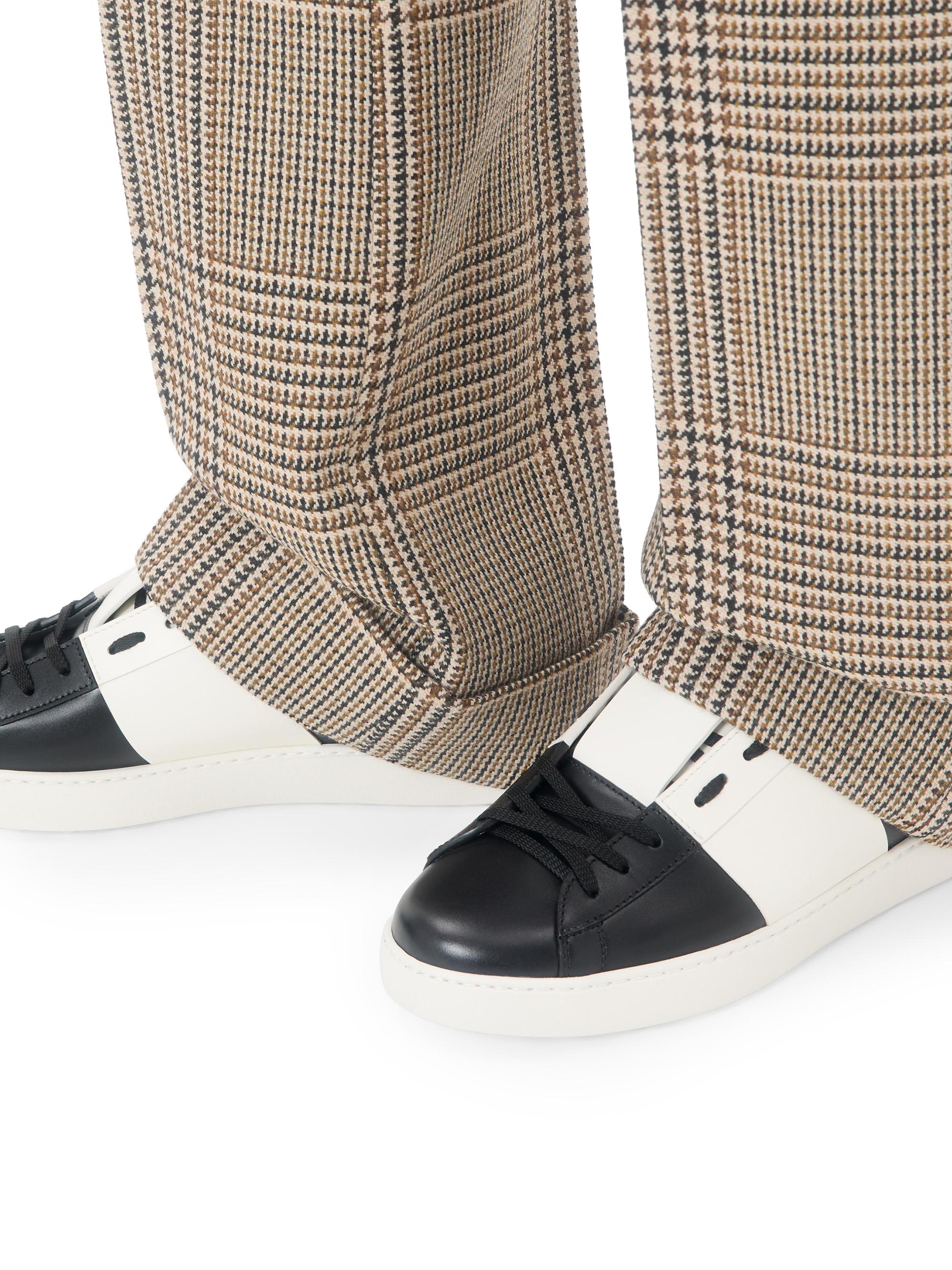 Valentino Garavani Calfskin Open Sneaker | Saks Fifth Avenue