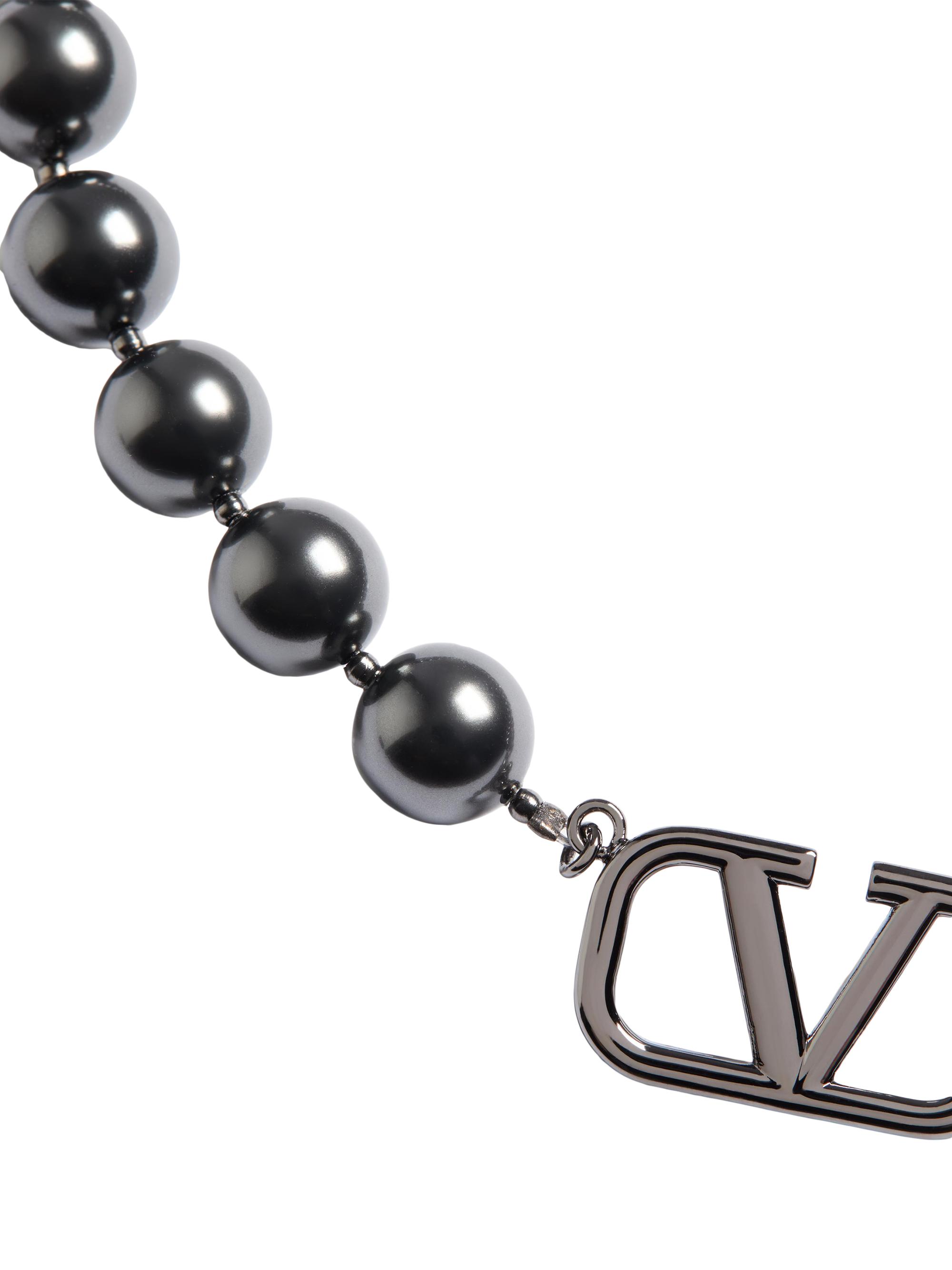 Valentino Garavani VLogo Signature Metal Choker with Swarovski