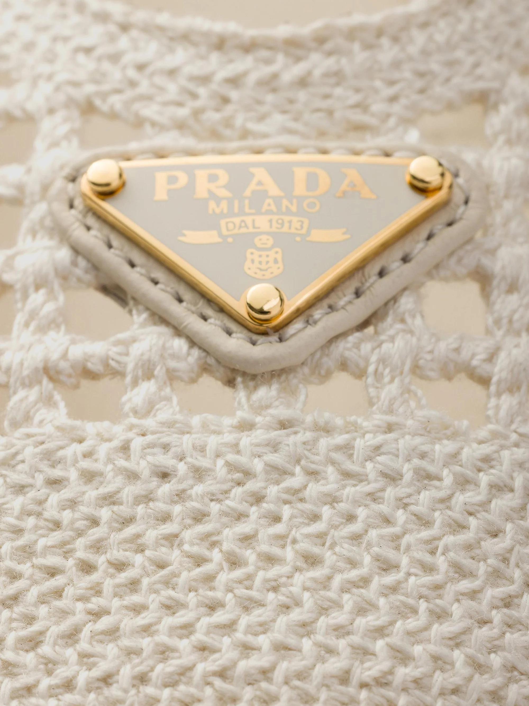 Prada Crochet Ballerinas | Saks Fifth Avenue