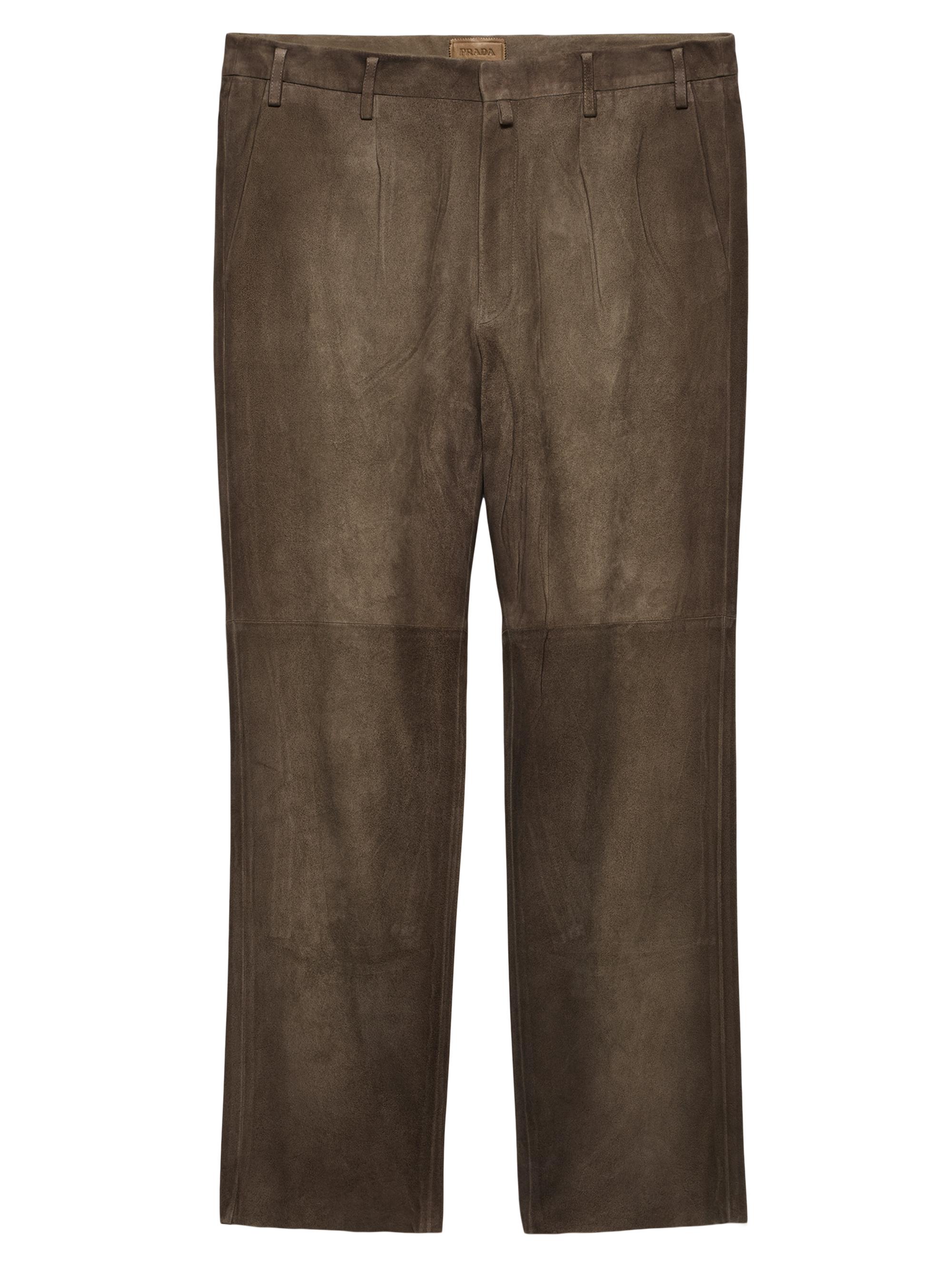 Prada Patchwork Leather Pants | Saks Fifth Avenue