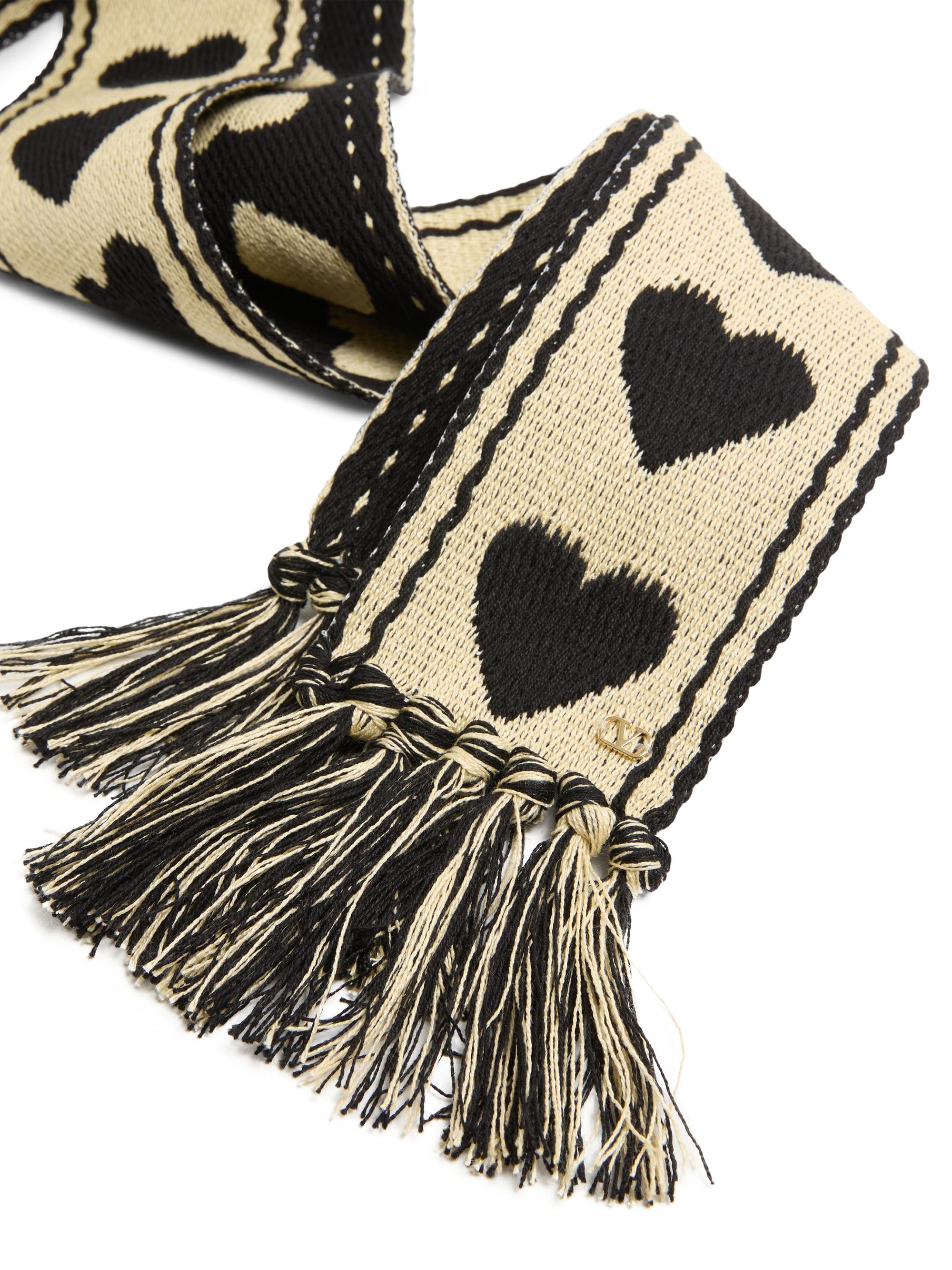 Valentino Garavani Antibes Cotton Scarf with Fringe | Saks Fifth