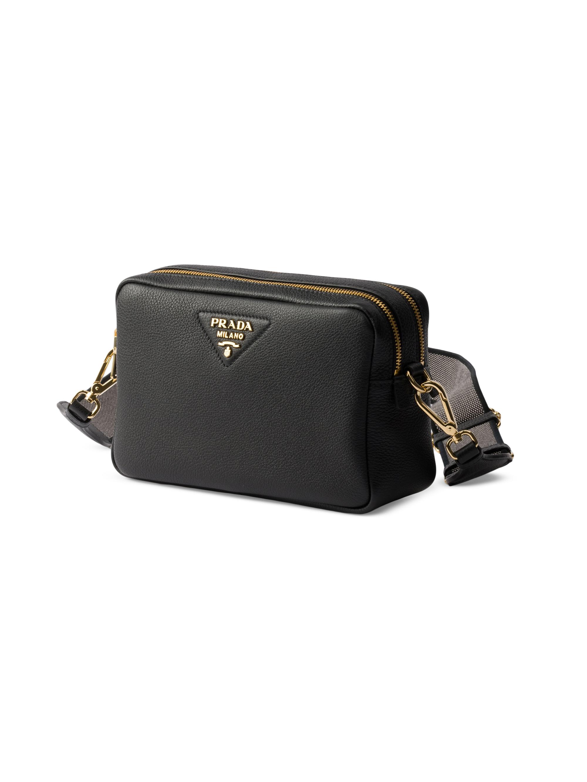 Prada Women's  Leather Shoulder Bag - Black | Thumbnail 2