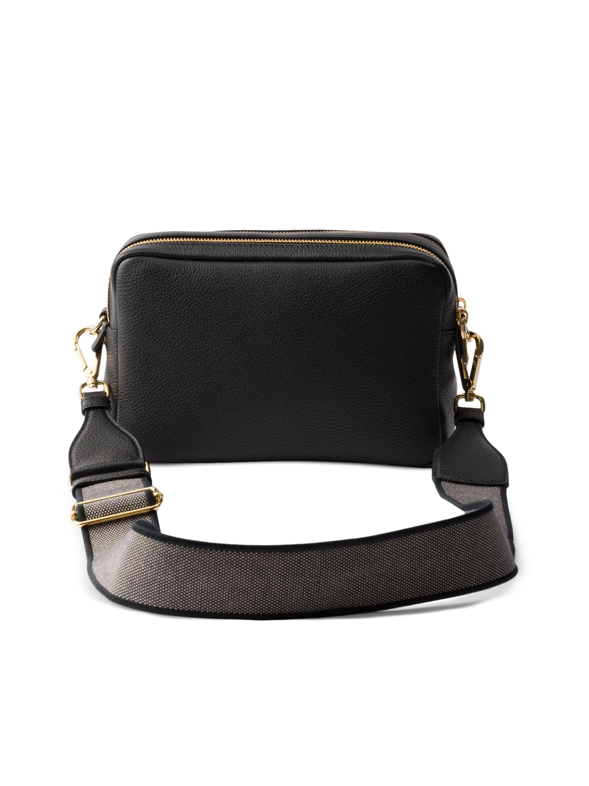 Prada Women's  Leather Shoulder Bag - Black | Thumbnail 3