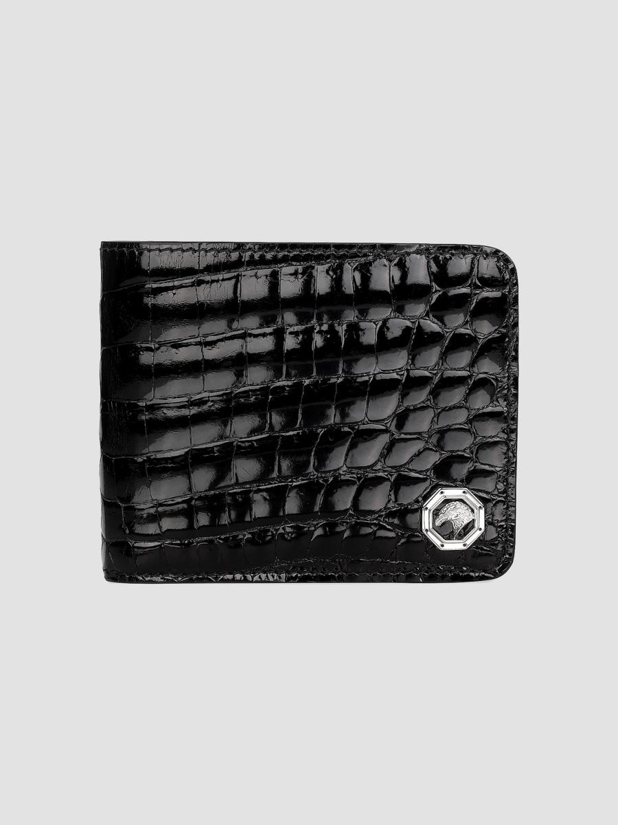 Stefano Ricci Bifold Croc Gloss Wallet | Saks Fifth Avenue