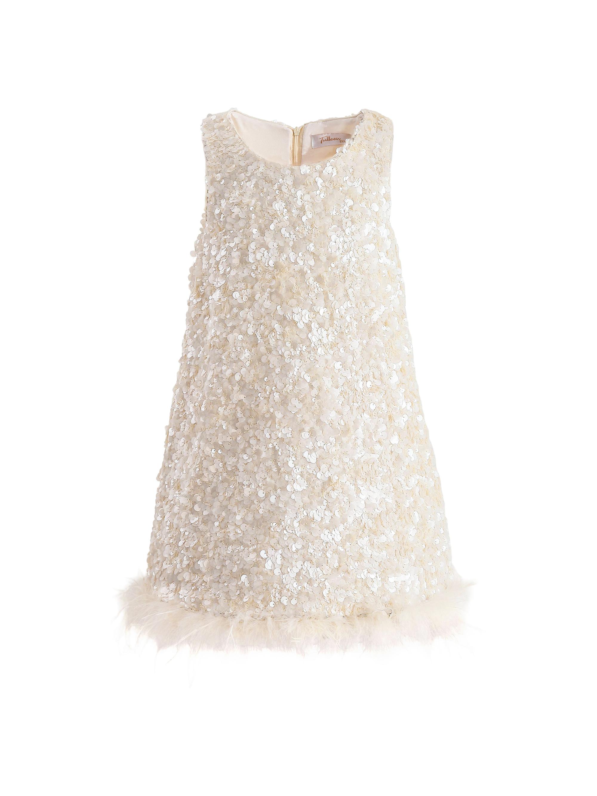 Tulleen Little Girl's & Girl's Sequin Dazzle Dress -