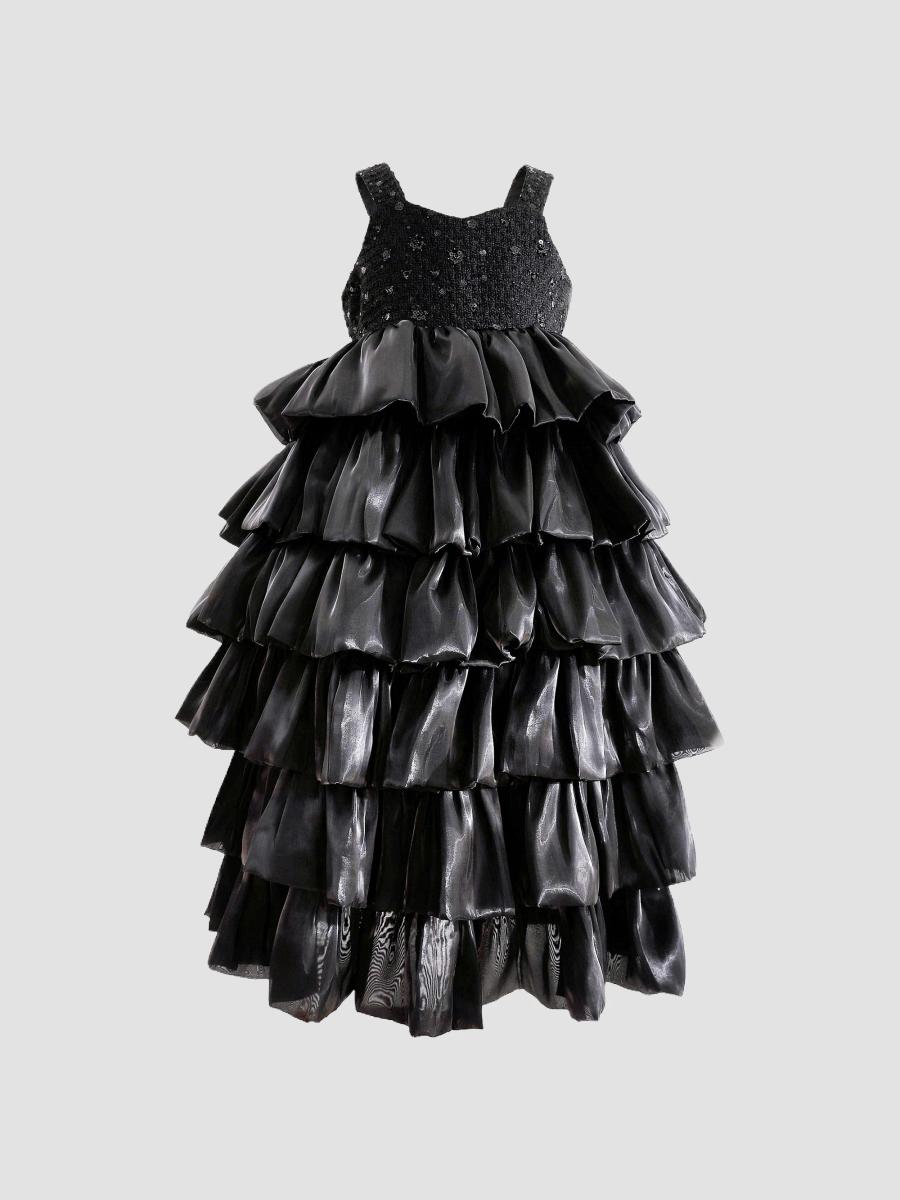 Tulleen Little Girl's & Girl's Ruffle Tiered Gala Dress | Saks Fifth Avenue