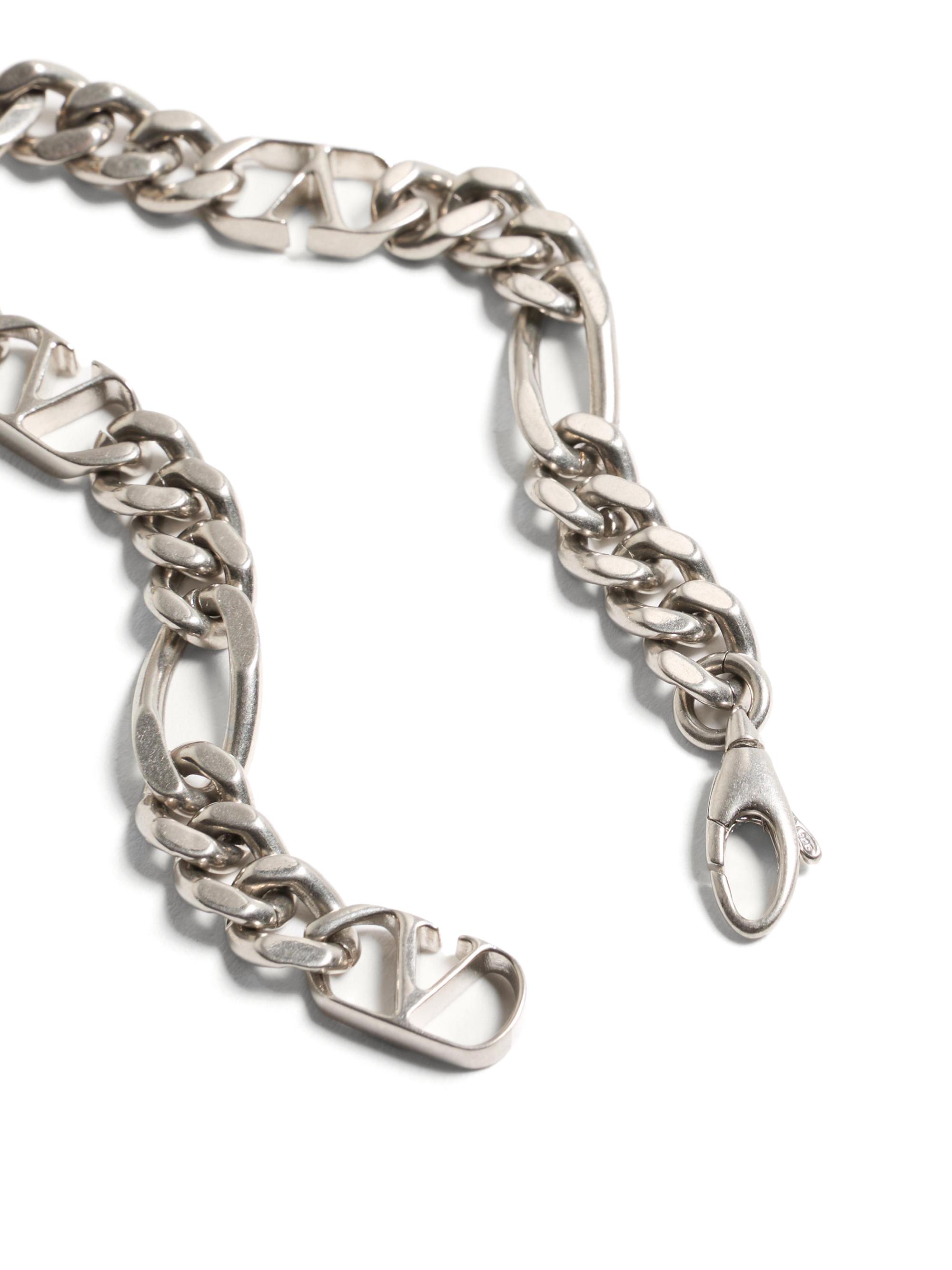 Valentino Garavani Chez Bracelet in Metal, Enamel, and Swarovski
