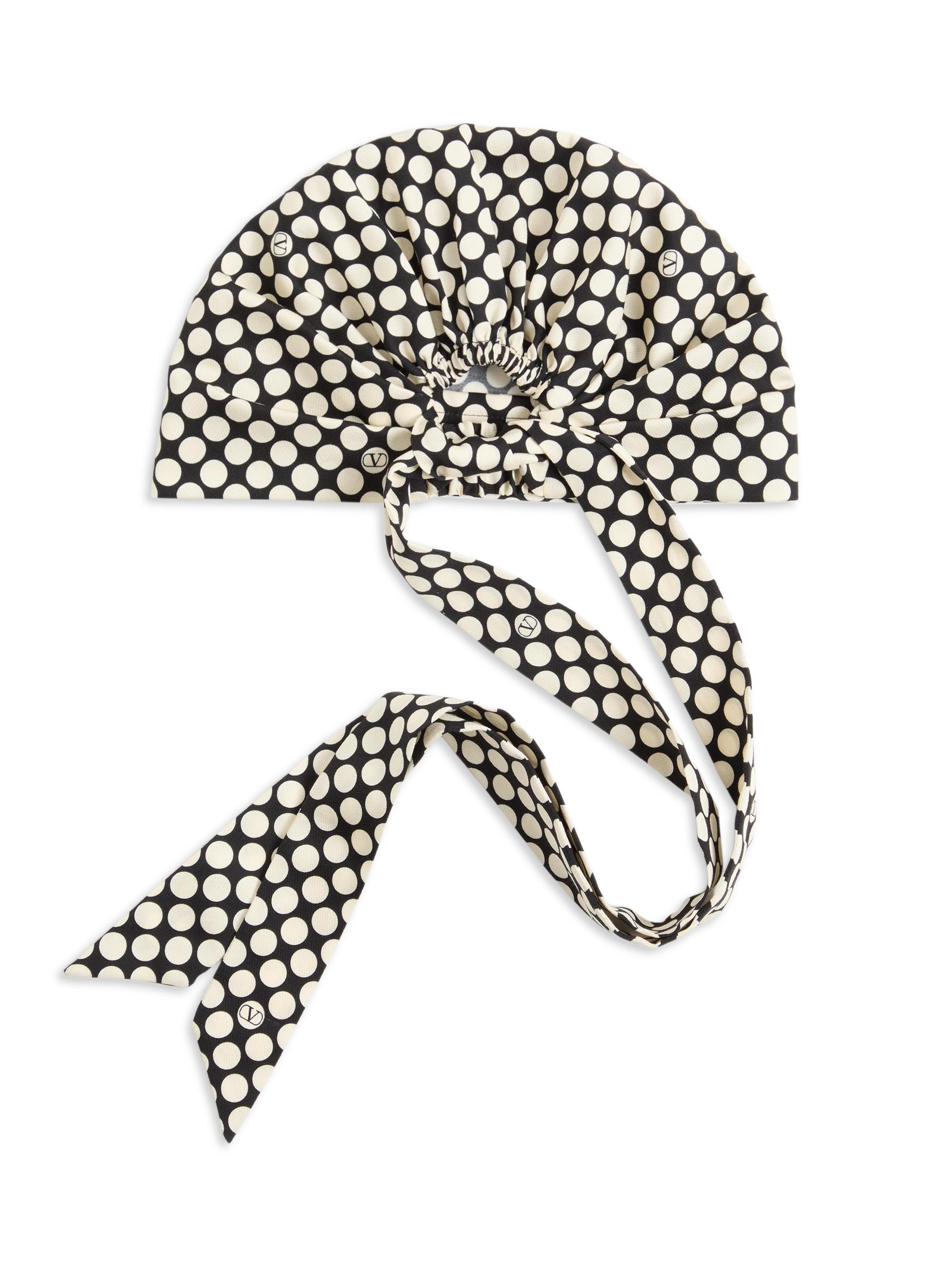 Valentino Garavani Escape Headband in Cotton and Silk | Saks Fifth