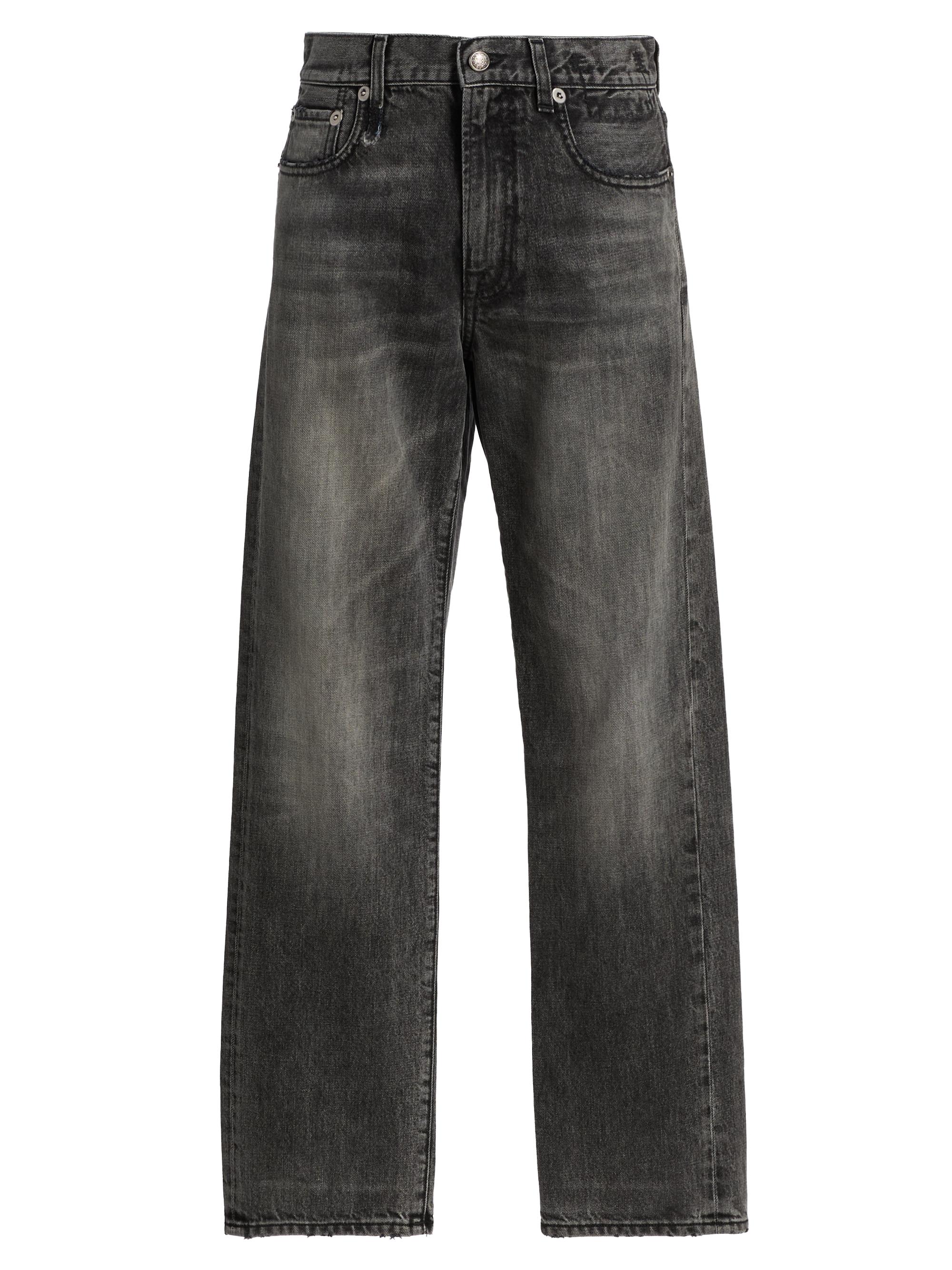 R13 Women's Romeo Cotton Straight Jeans - Polaris Black