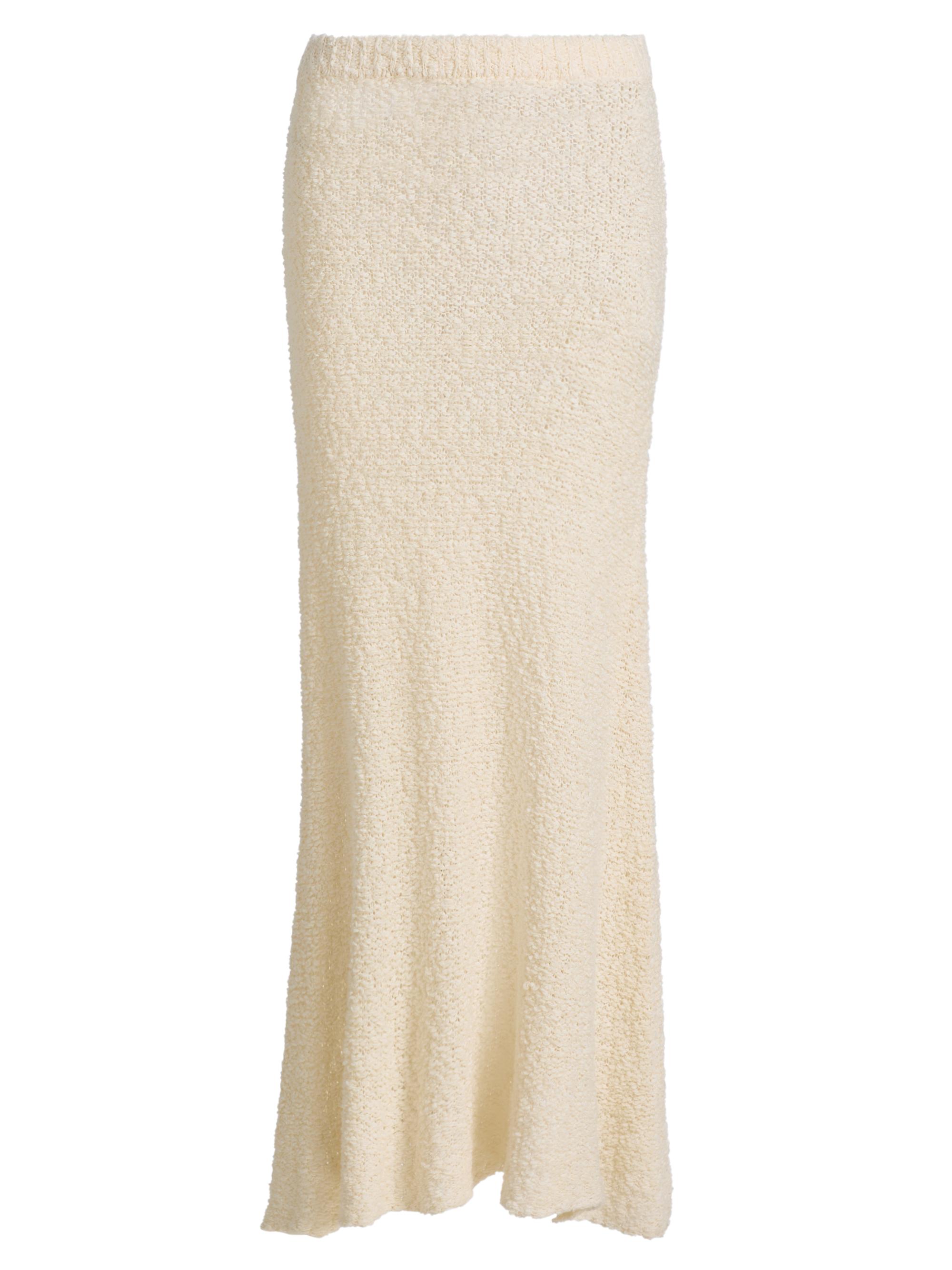 The Elder Statesman Women's Ella Bouclé Knit Maxi Skirt -