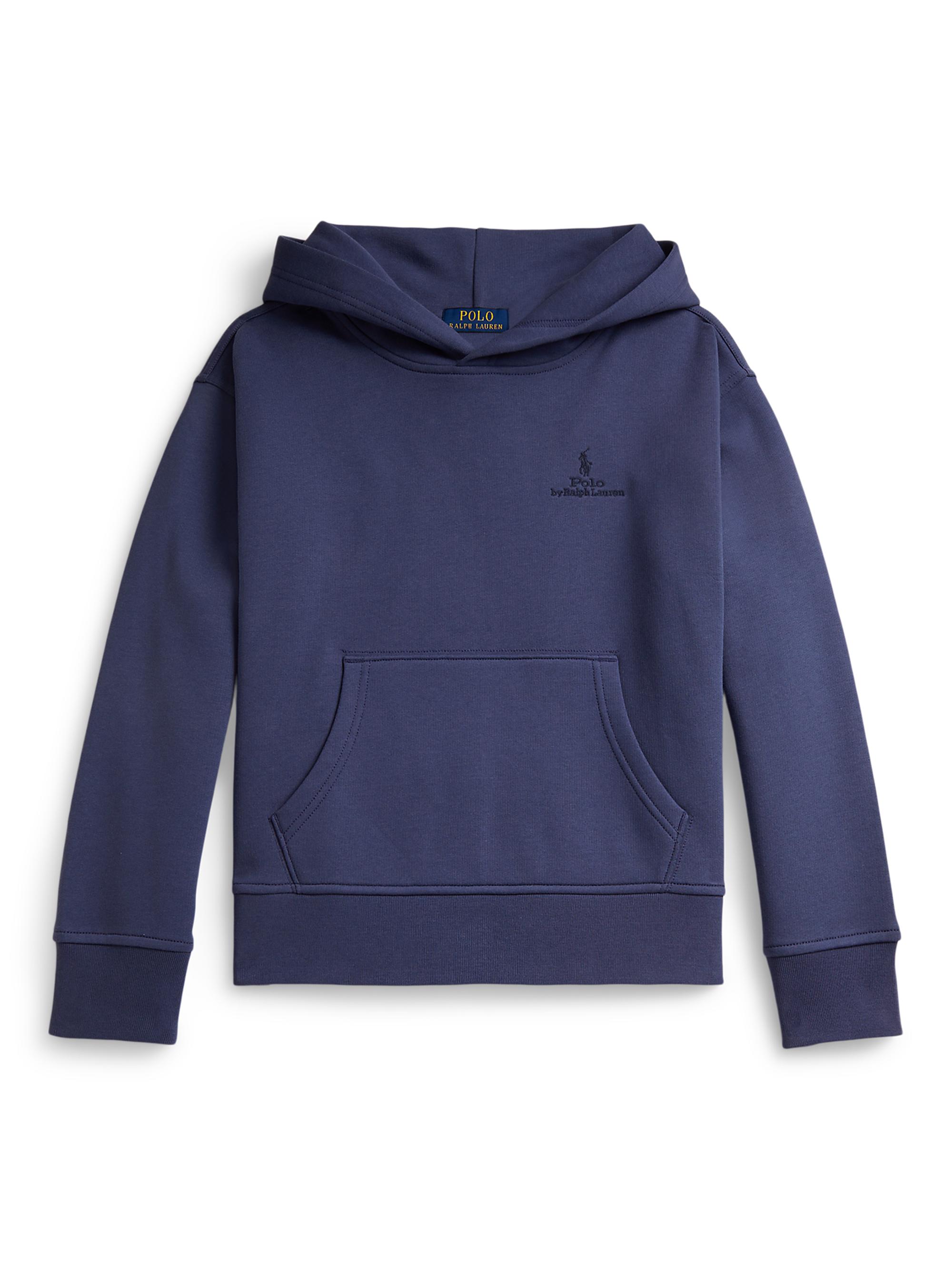 Polo Ralph Lauren Little Boy's & Boy's Relaxed-Fit Logo Fleece Hoodie - Navy