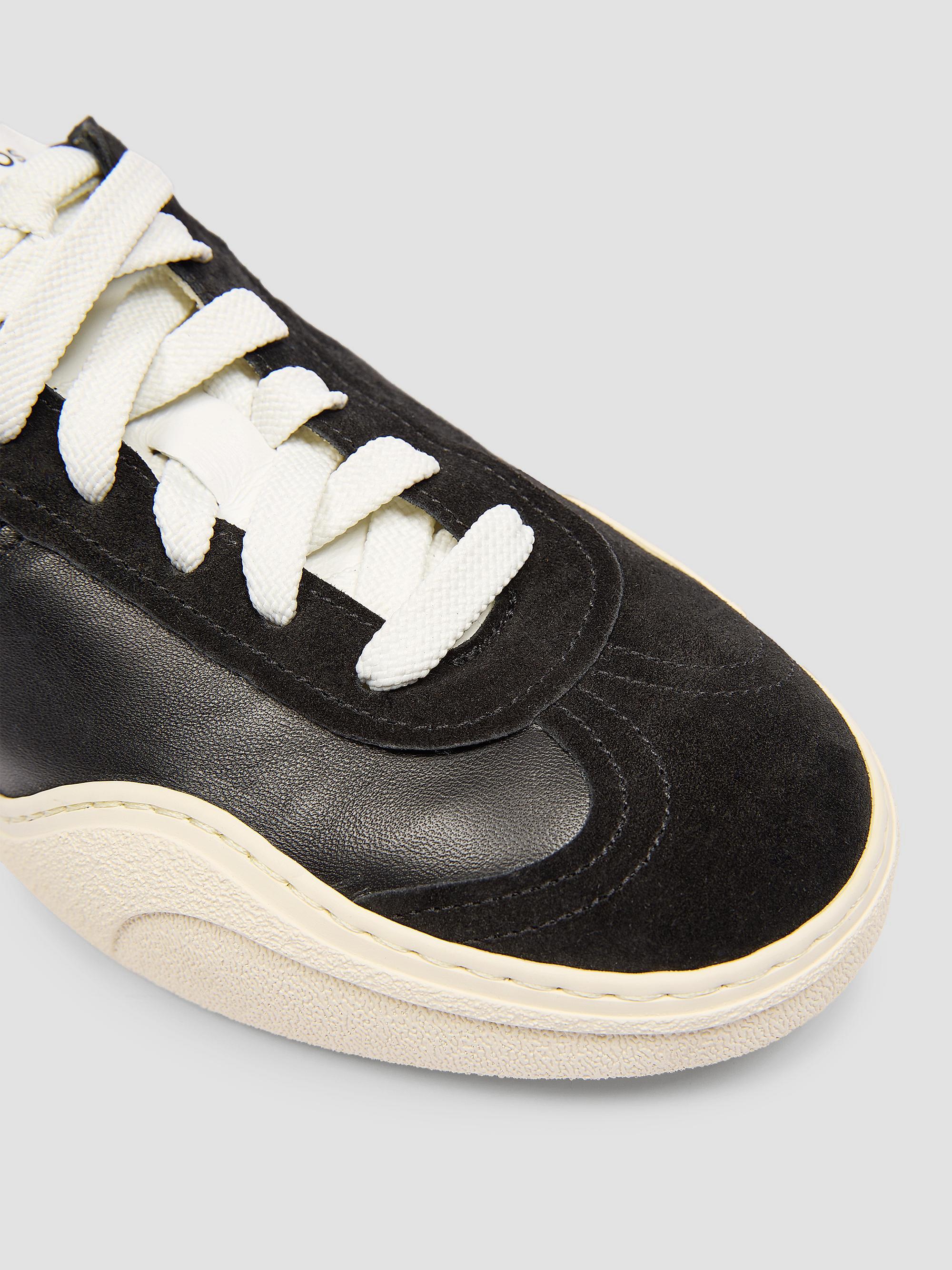 Acne Studios Bars Drago Leather & Suede Low-Top Sneakers | Saks