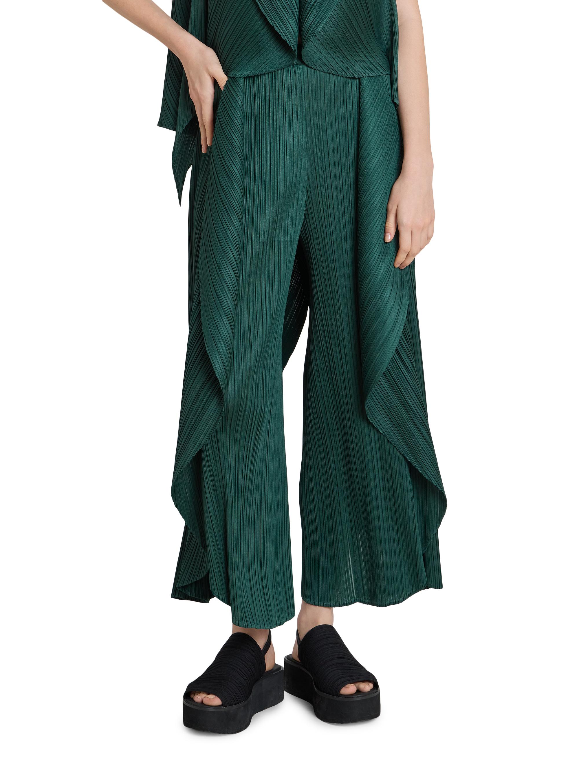 PLEATS PLEASE LEAF PP61JK452 ダークグリーン LEAF – ISSEY MIYAKE ONLINE STORE