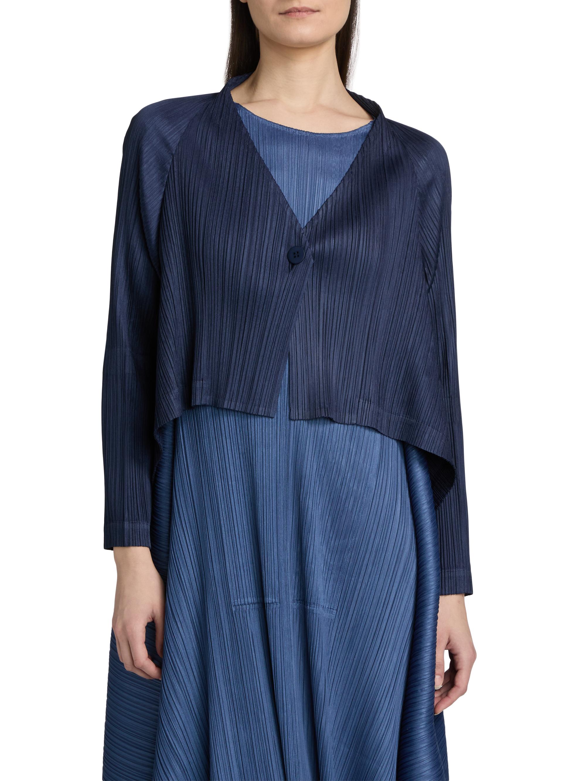 Pleats Please Issey Miyake City Frame Plissé Jacket | Saks Fifth