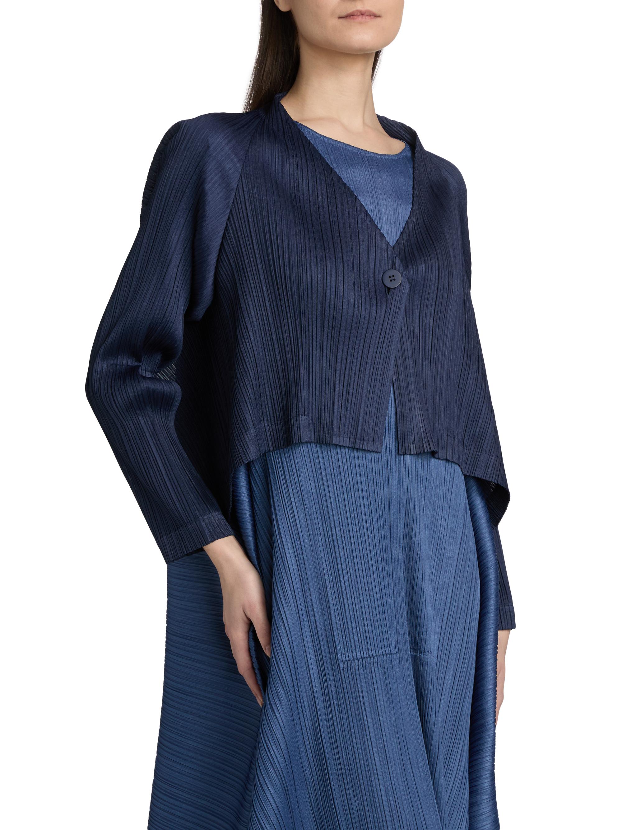 Pleats Please Issey Miyake City Frame Plissé Jacket | Saks Fifth
